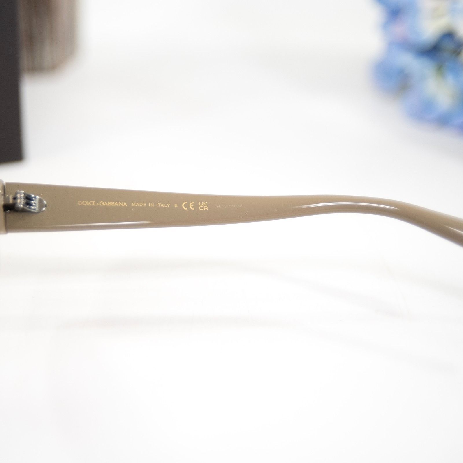 Dolce & Gabbana Dolce & Gabbana DG4455 Khaki Gunmetal Logo Acrylic Sunglasse Size ONE SIZE - 3 Thumbnail