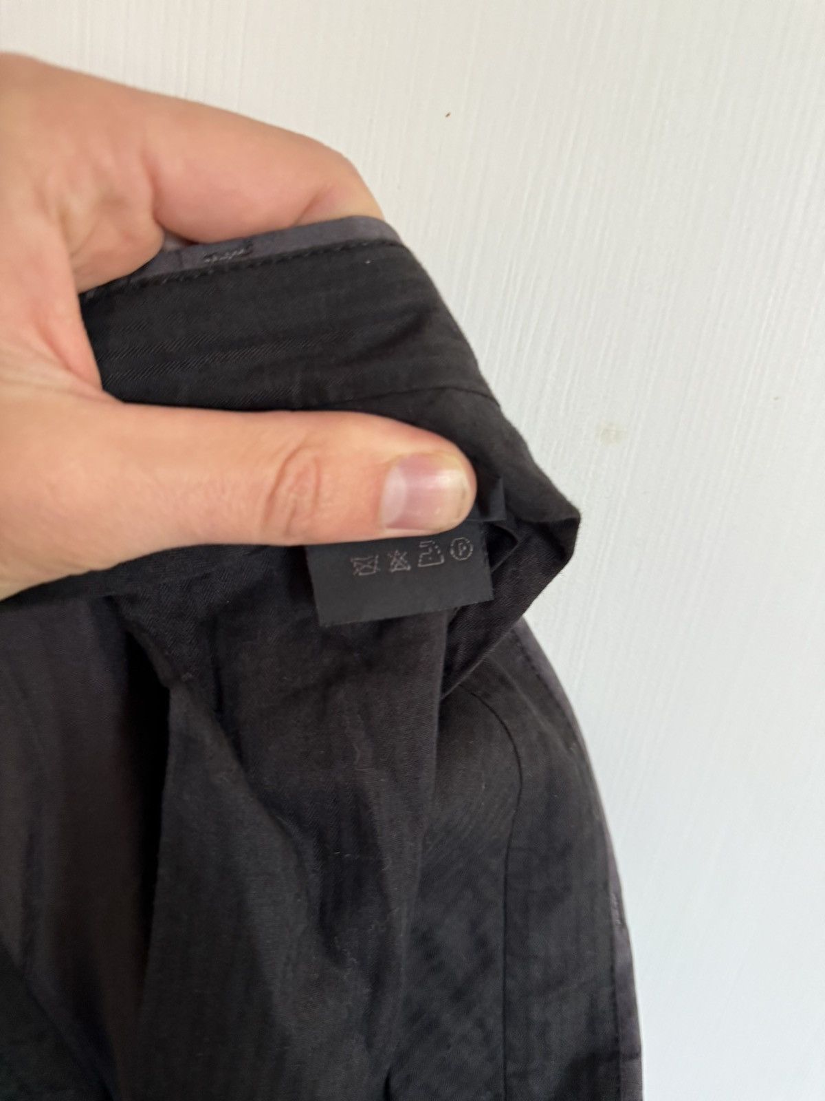 Prada Charcoal Grey Pleated Pants in 100% Silk Size US 36 / EU 52 - 9 Thumbnail