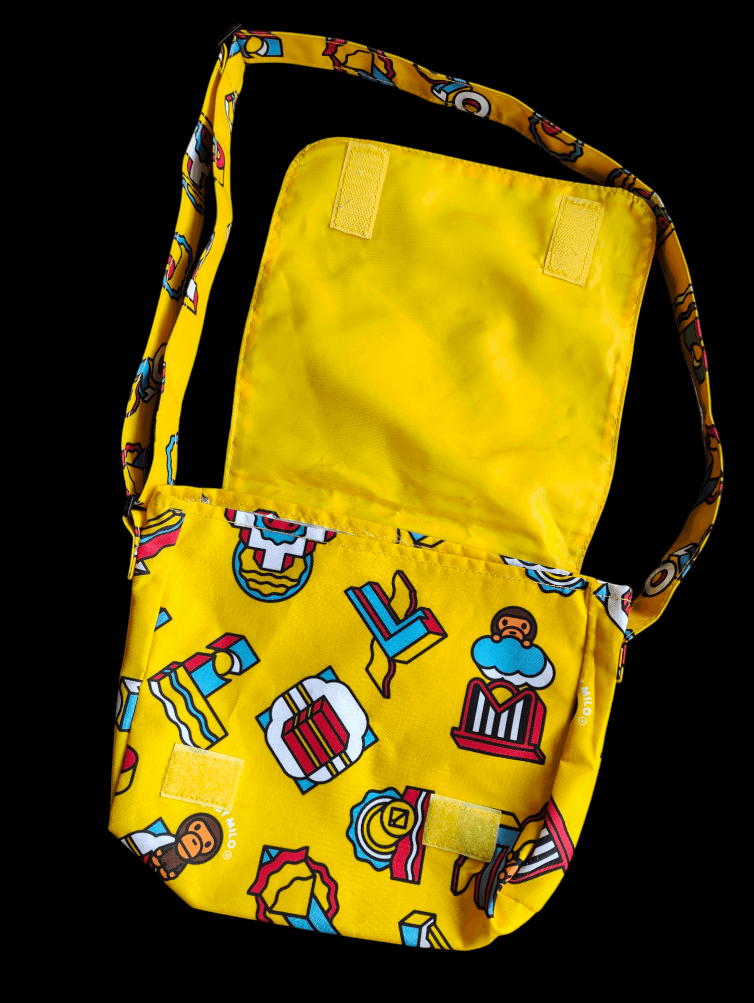 Bape Bape Bape Baby Milo Toy Print Shoulder Bag Size ONE SIZE - 4 Thumbnail