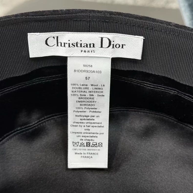 Dior Dior Wool Cap-2506 Size ONE SIZE - 6 Thumbnail