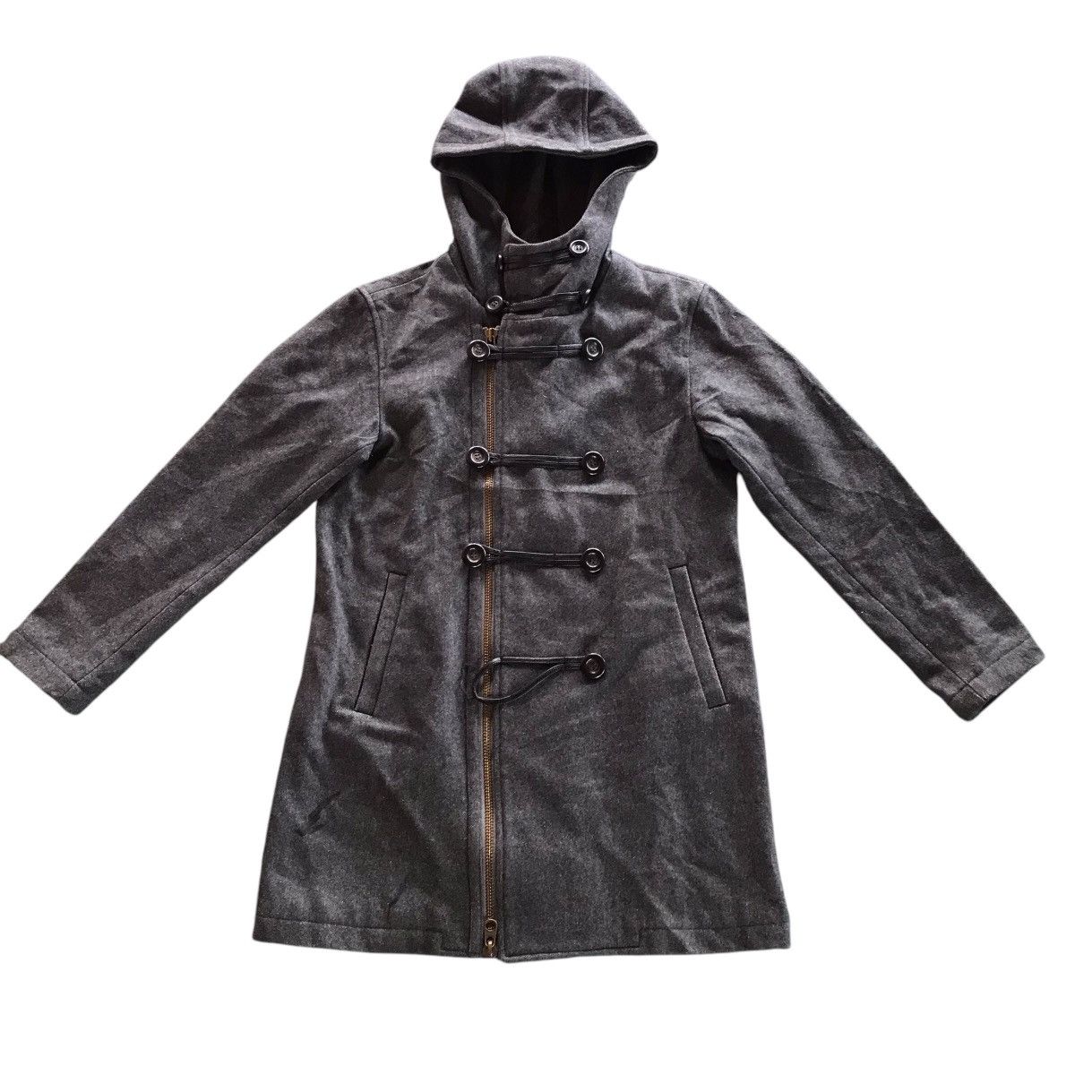 Issey Miyake Vintage Issey Miyake Tsumori Chisato Double Breast Hoodies Size US S / EU 44-46 / 1 - 1 Thumbnail