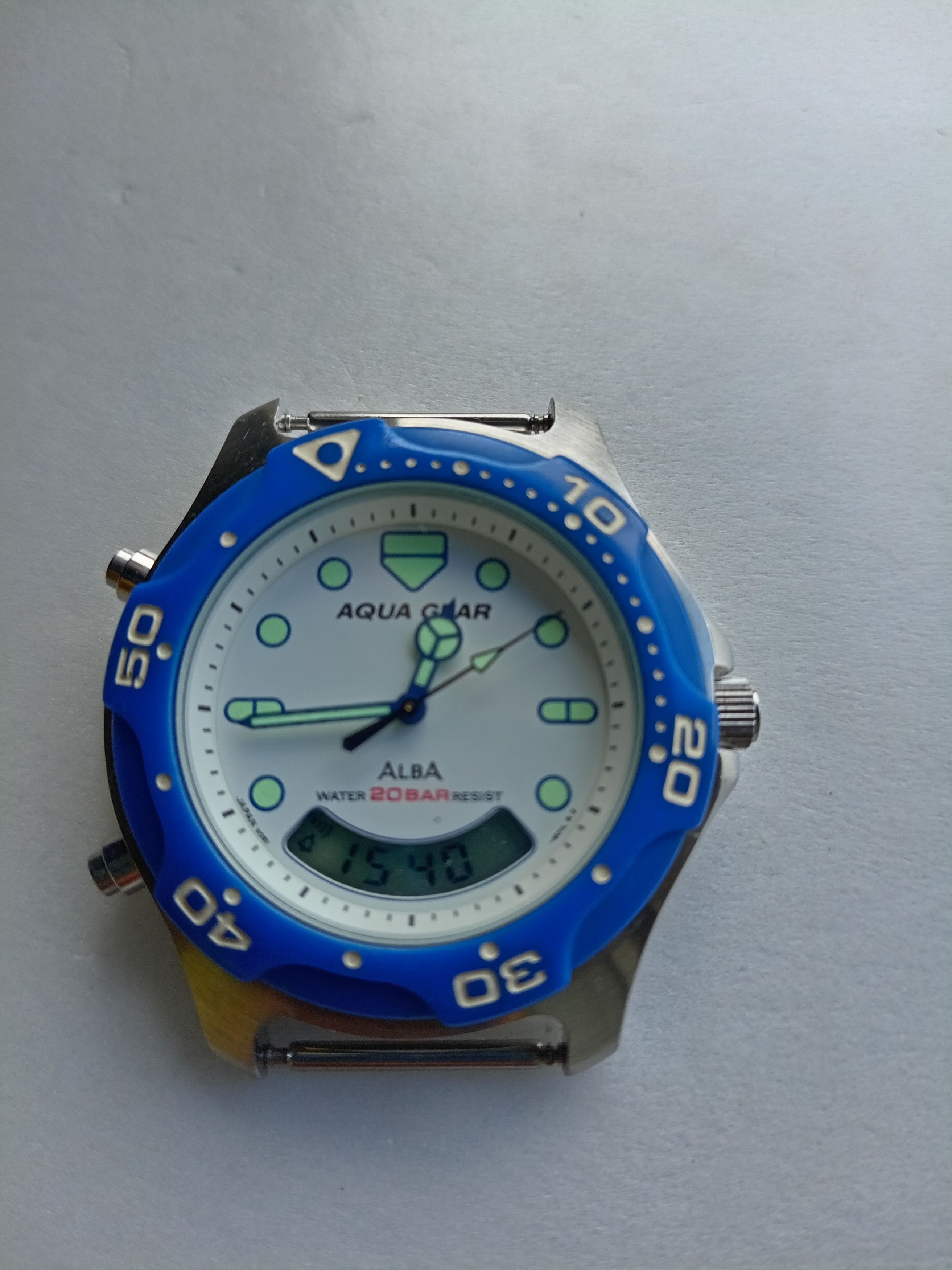 ALBA × Japanese Brand × Seiko Seiko aqua gear watch anadigi Size ONE SIZE - 2 Thumbnail