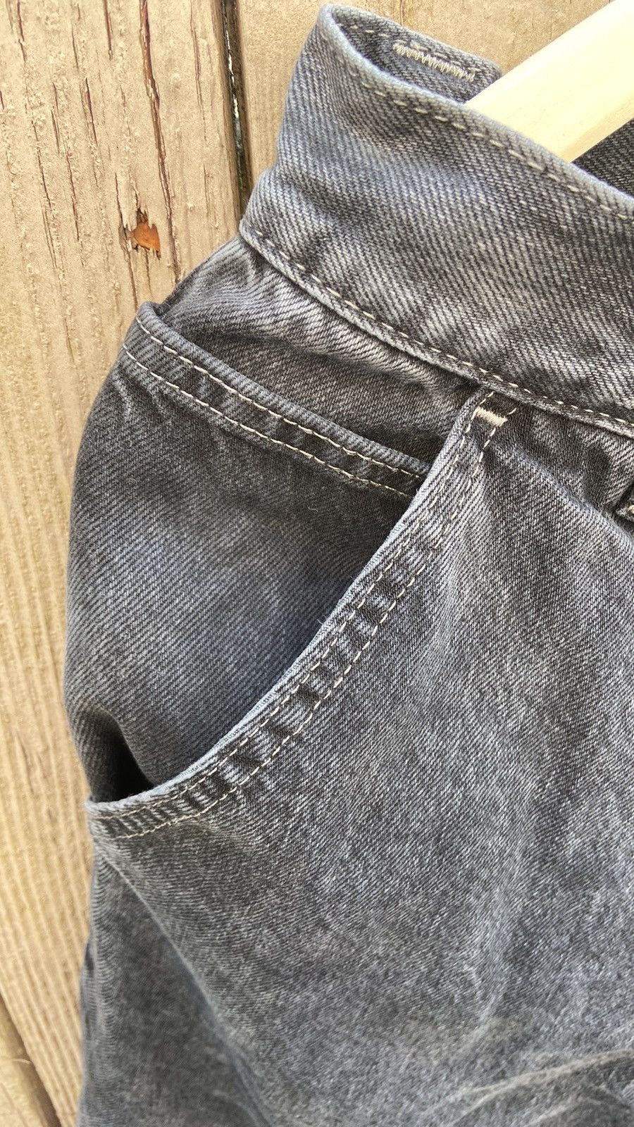 Maison Margiela Maison Martin Margiela Gray Wide Leg Jeans Size 26" / US 2 / IT 38 - 5 Thumbnail