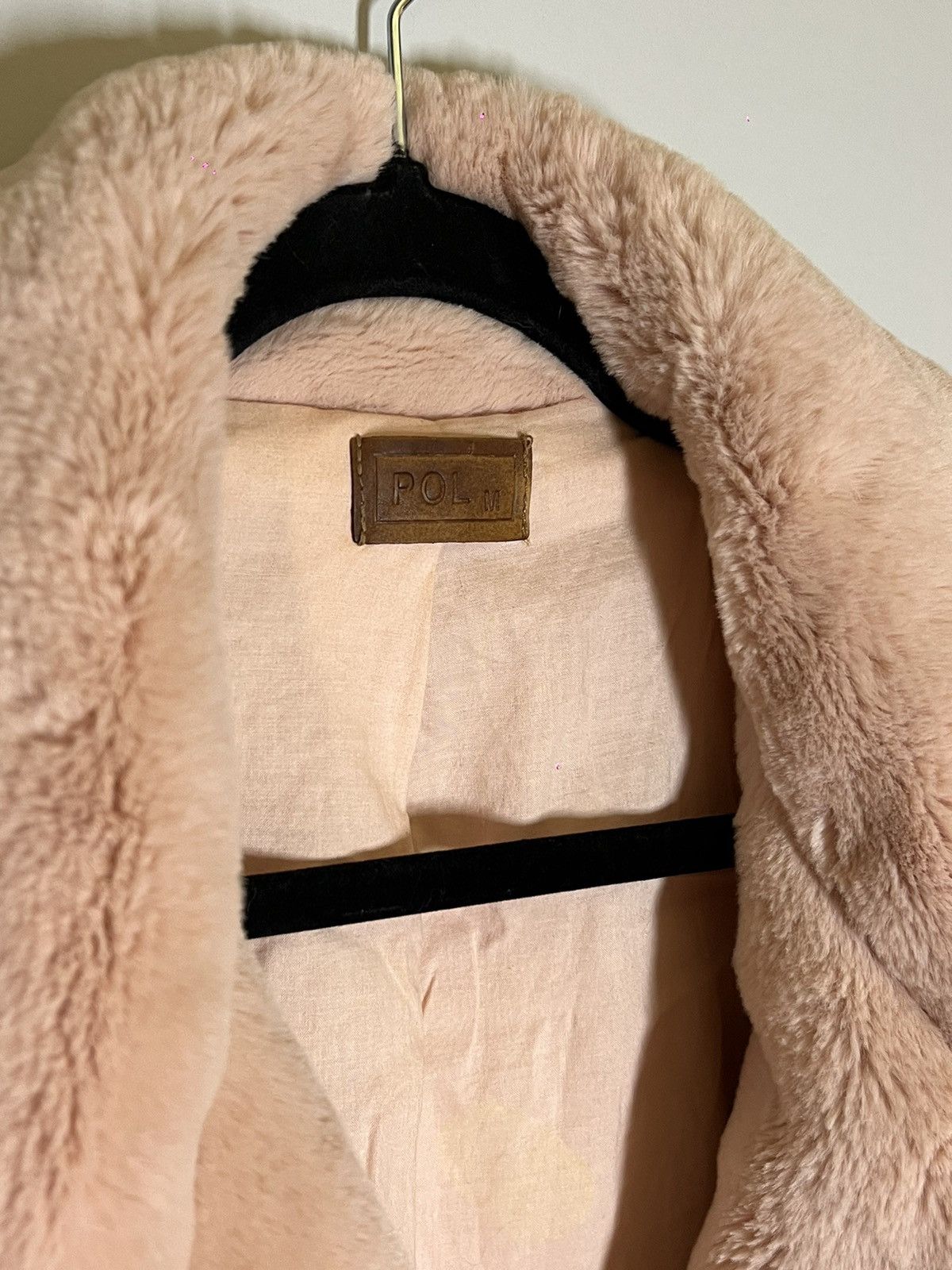 Vintage Leaf Boutique Faux Mink Coat Size M / US 6-8 / IT 42-44 - 3 Thumbnail