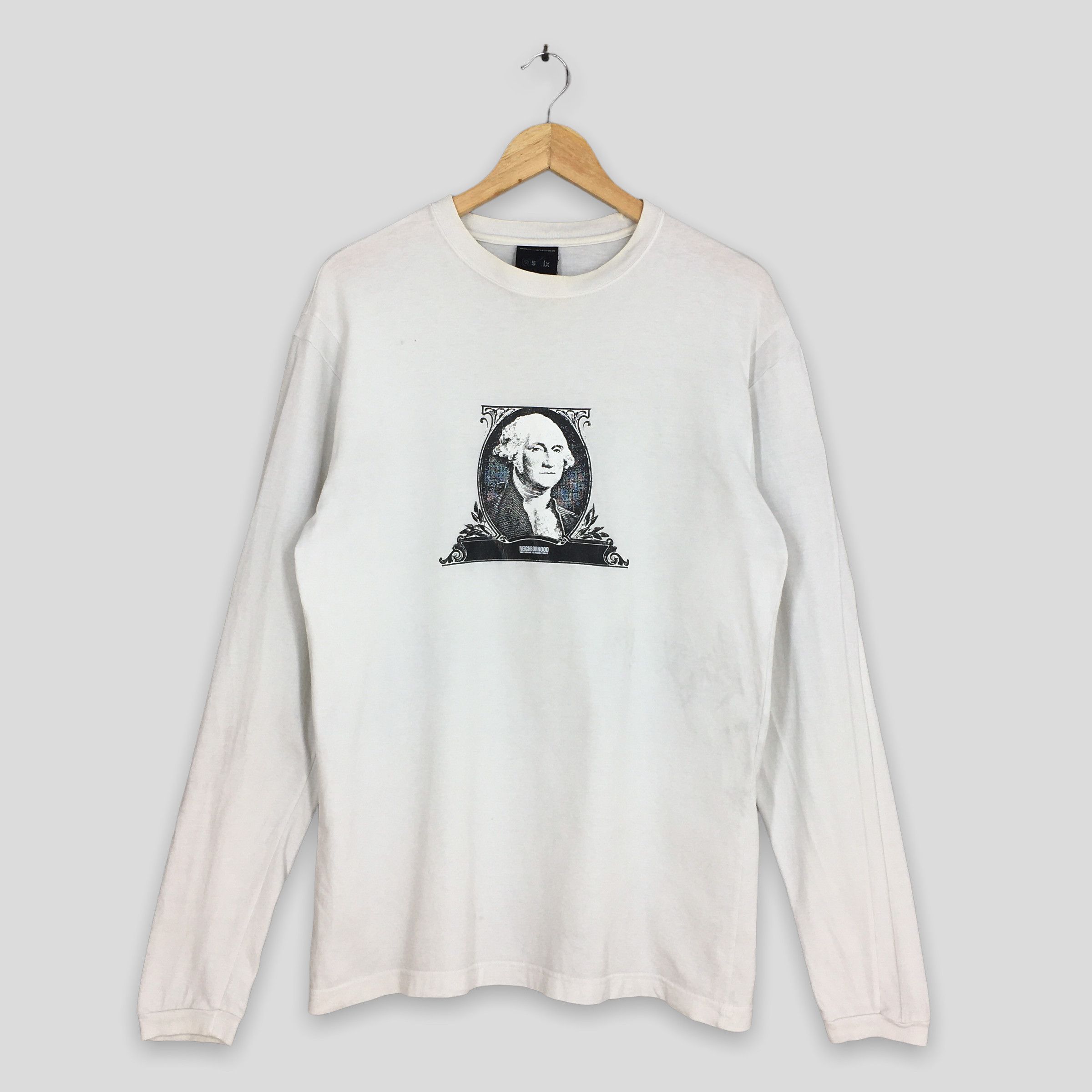 Japanese Brand × Jun Takahashi × Neighborhood Neighborhood Japan Washington Rresident American Tshirt M Size US M / EU 48-50 / 2 - 1 Thumbnail