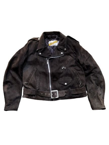 Schott Vintage Schott Perfecto Leather Jacket Size US L / EU 52-54 / 3 - 1 Thumbnail