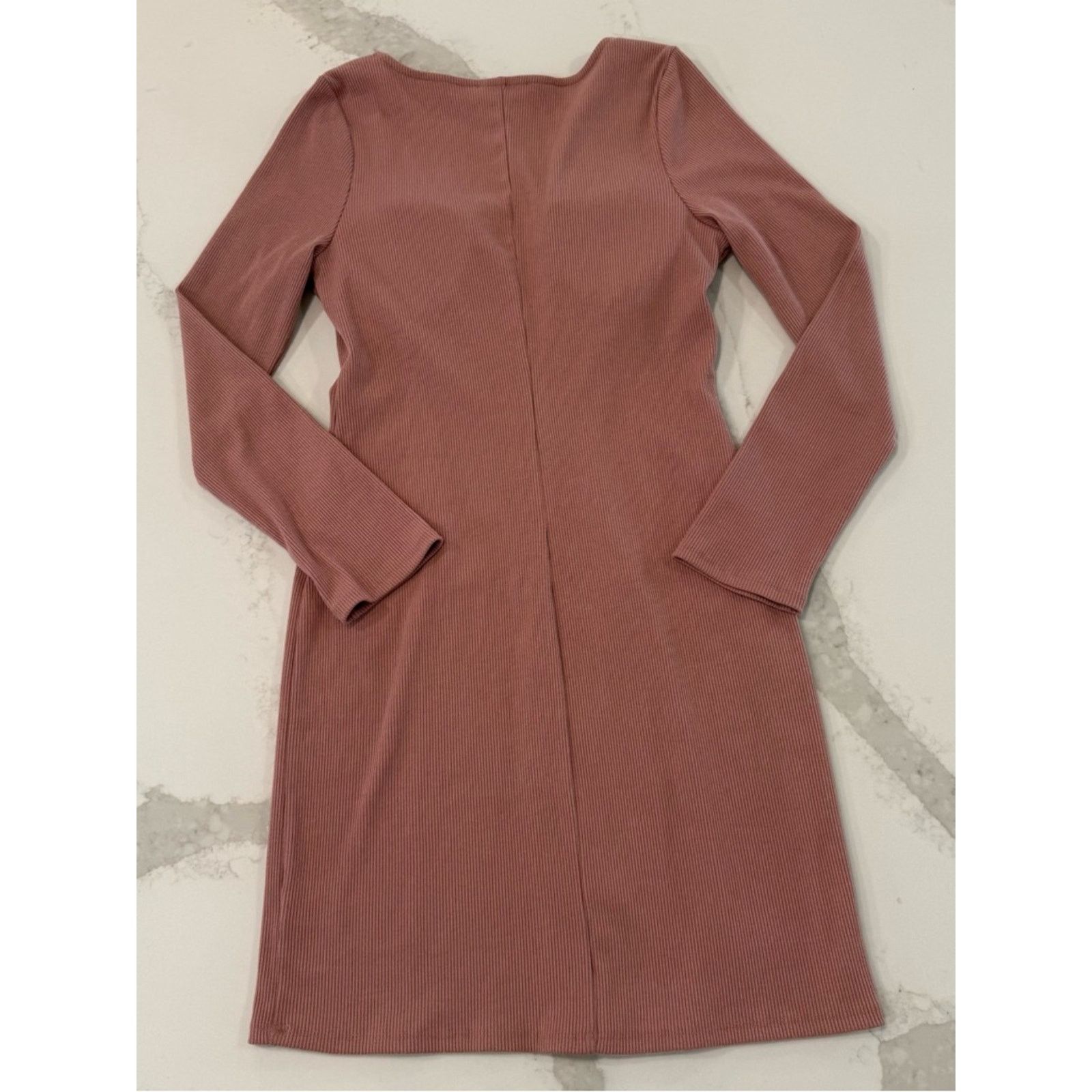 ASTR The Label ASTR The Label Ribbed Long Sleeve Bodycon Dress Womens XL Size XL / US 12-14 / IT 48-50 - 11 Thumbnail