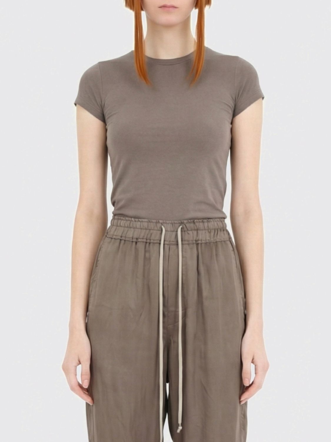 Rick Owens Rick Owens T-Shirt Woman Grey Size S / US 4 / IT 40 - 1 Thumbnail