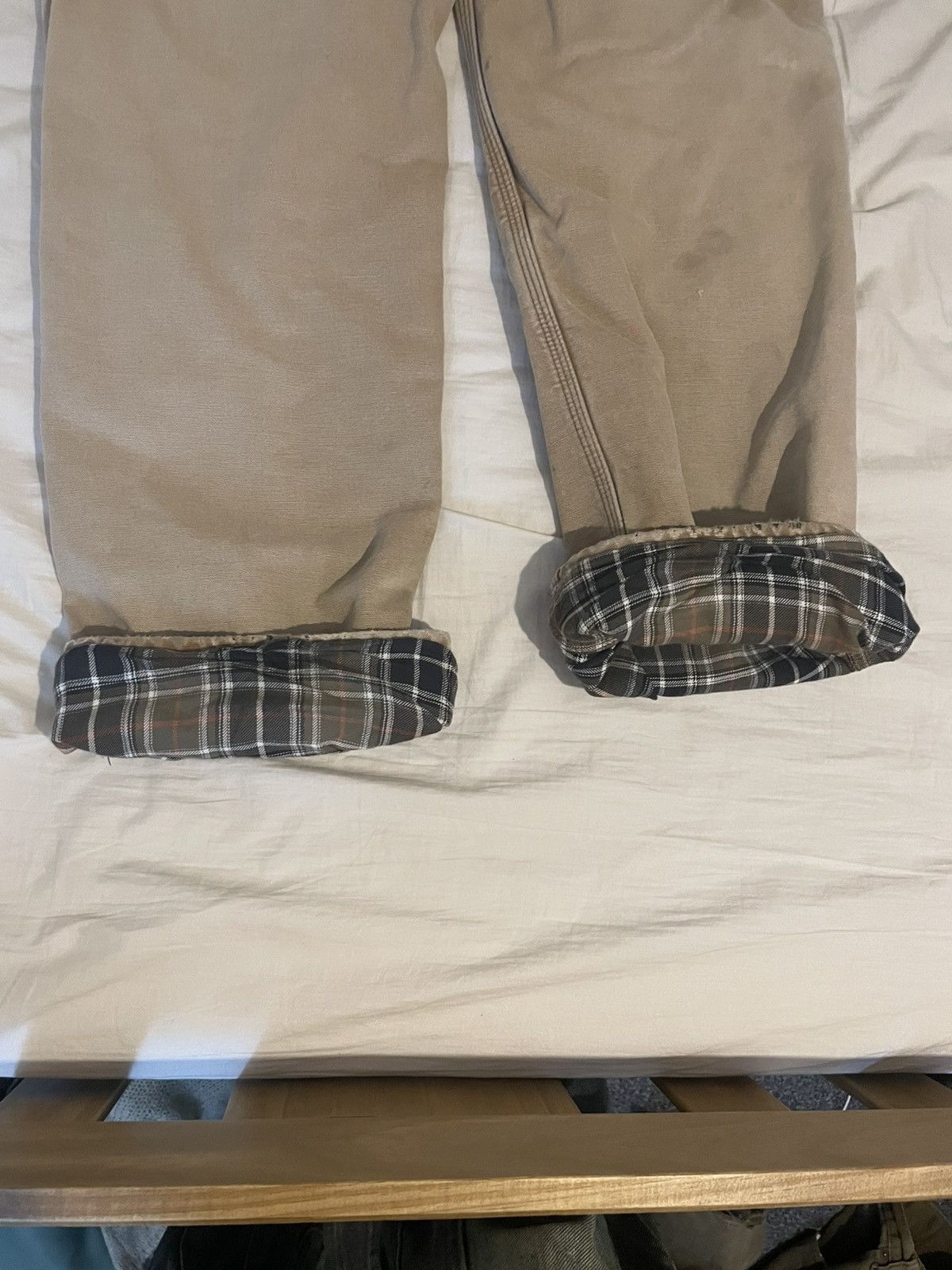 Carhartt Carharrt Flannel Lined Carpenter Pant Size US 34 / EU 50 - 5 Thumbnail