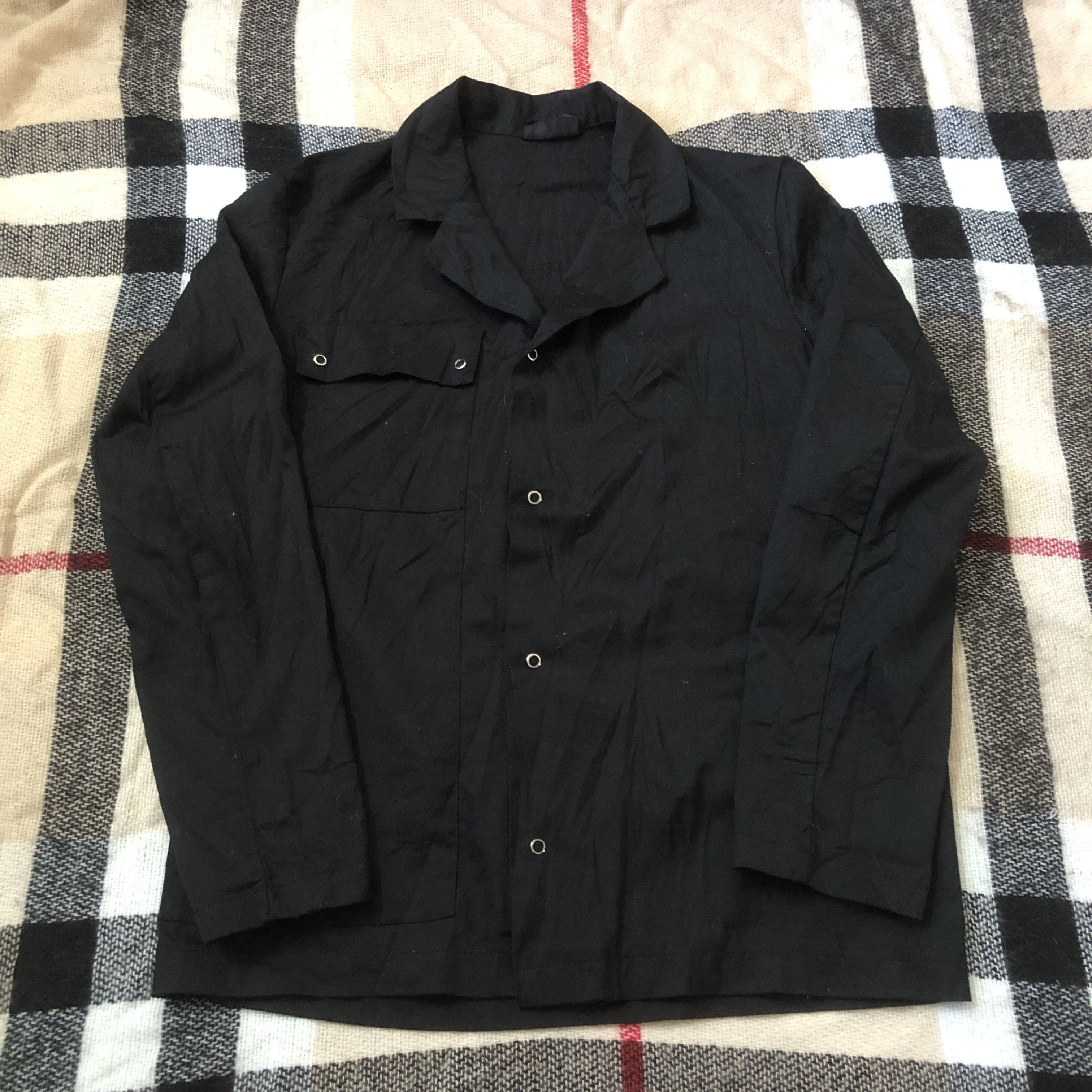 Vintage Vintage 80s Klopman French work wear military pocket shirt L Size US L / EU 52-54 / 3 - 1 Thumbnail