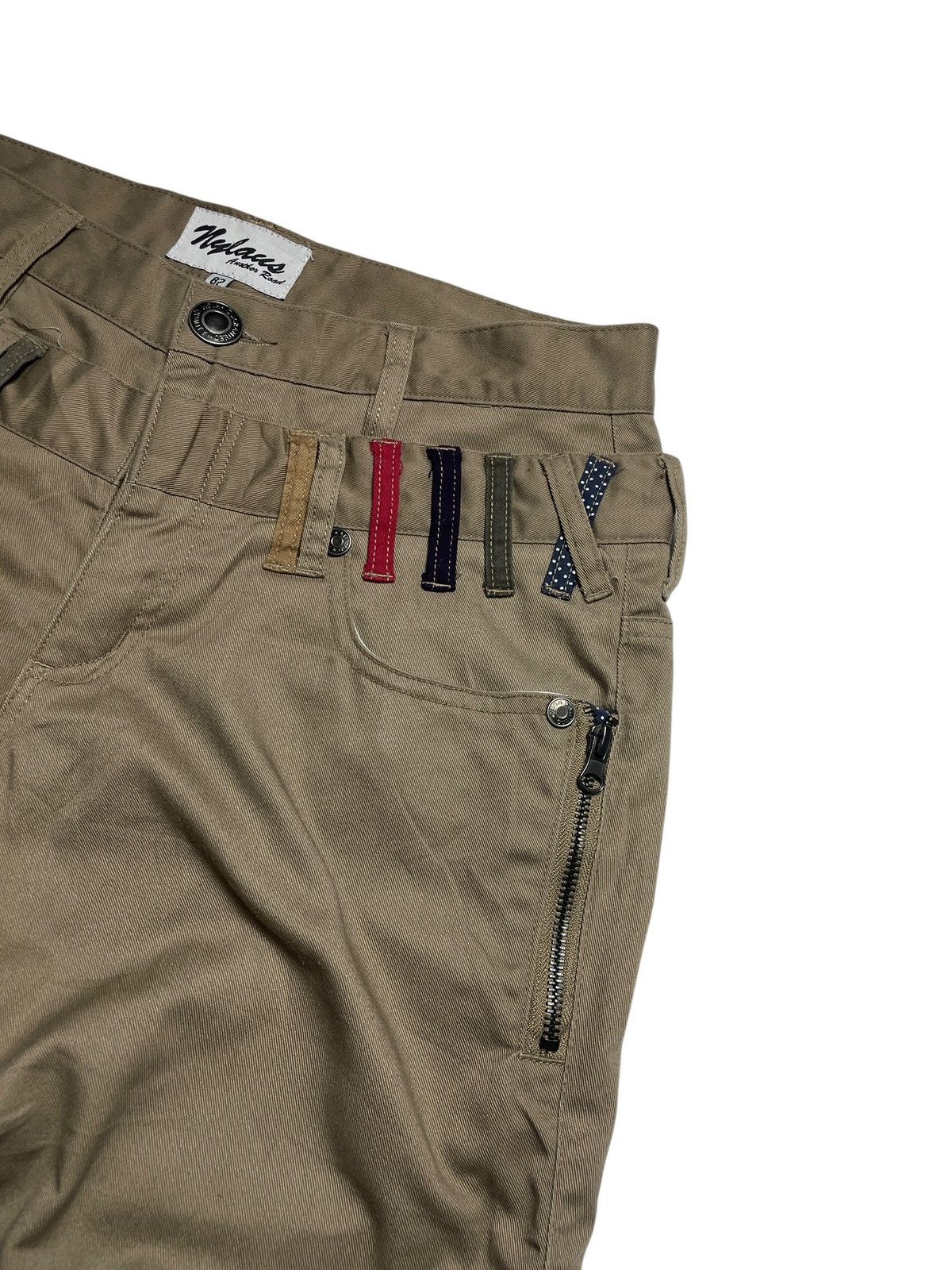 If Six Was Nine 2000’s Nylaus - Double Waist Ruched Pants Size US 31 - 3 Thumbnail