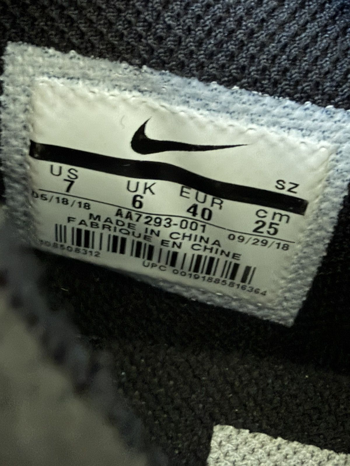 Off-White Nike Air Max 90 x Off-White Black Sneakers Size US 7 / EU 40 - 8 Thumbnail