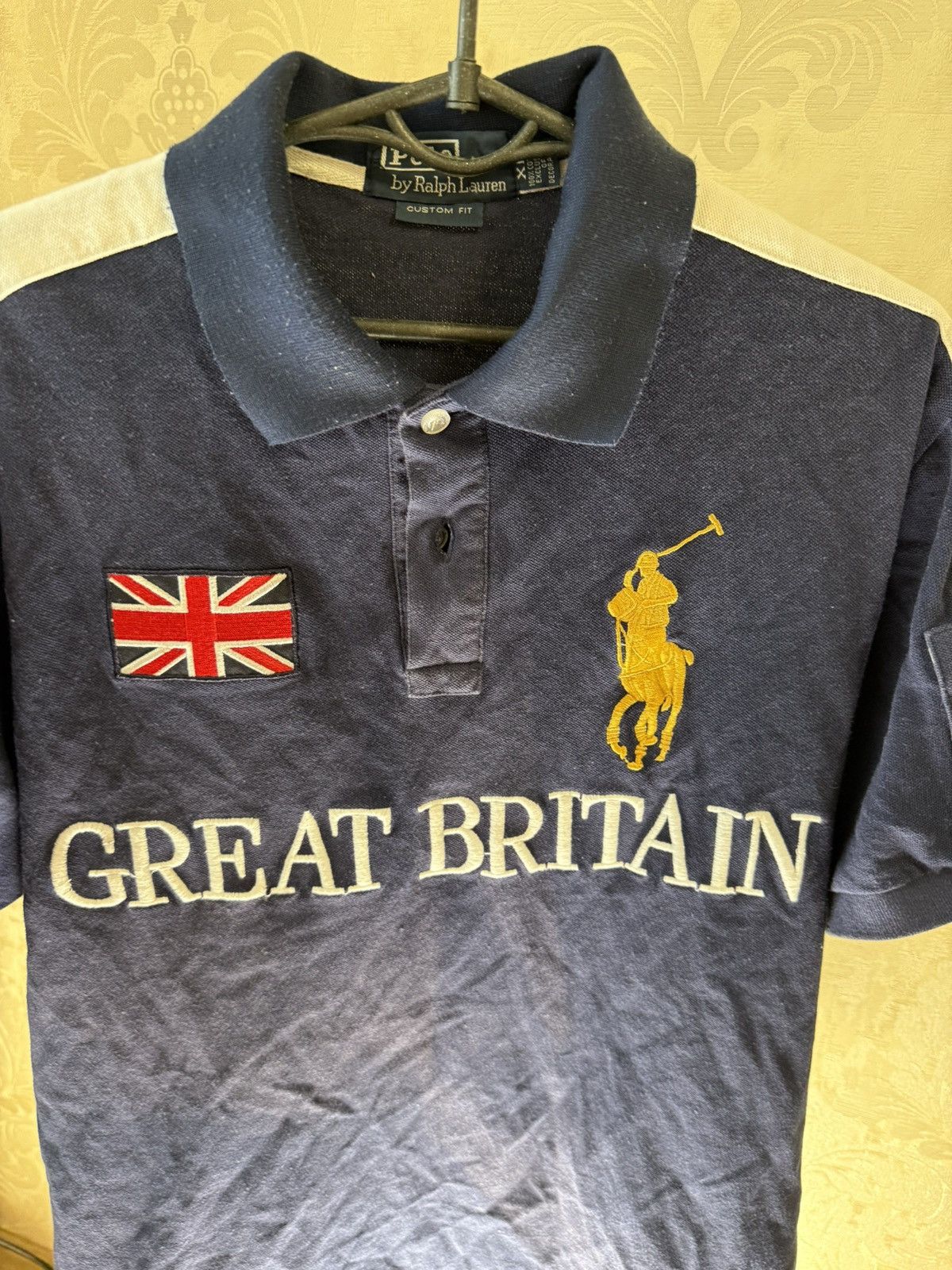 Polo Ralph Lauren ICONIC RALPH LAUREN GREAT BRITAIN POLO SHIRT SIZE L Size US L / EU 52-54 / 3 - 2 Thumbnail