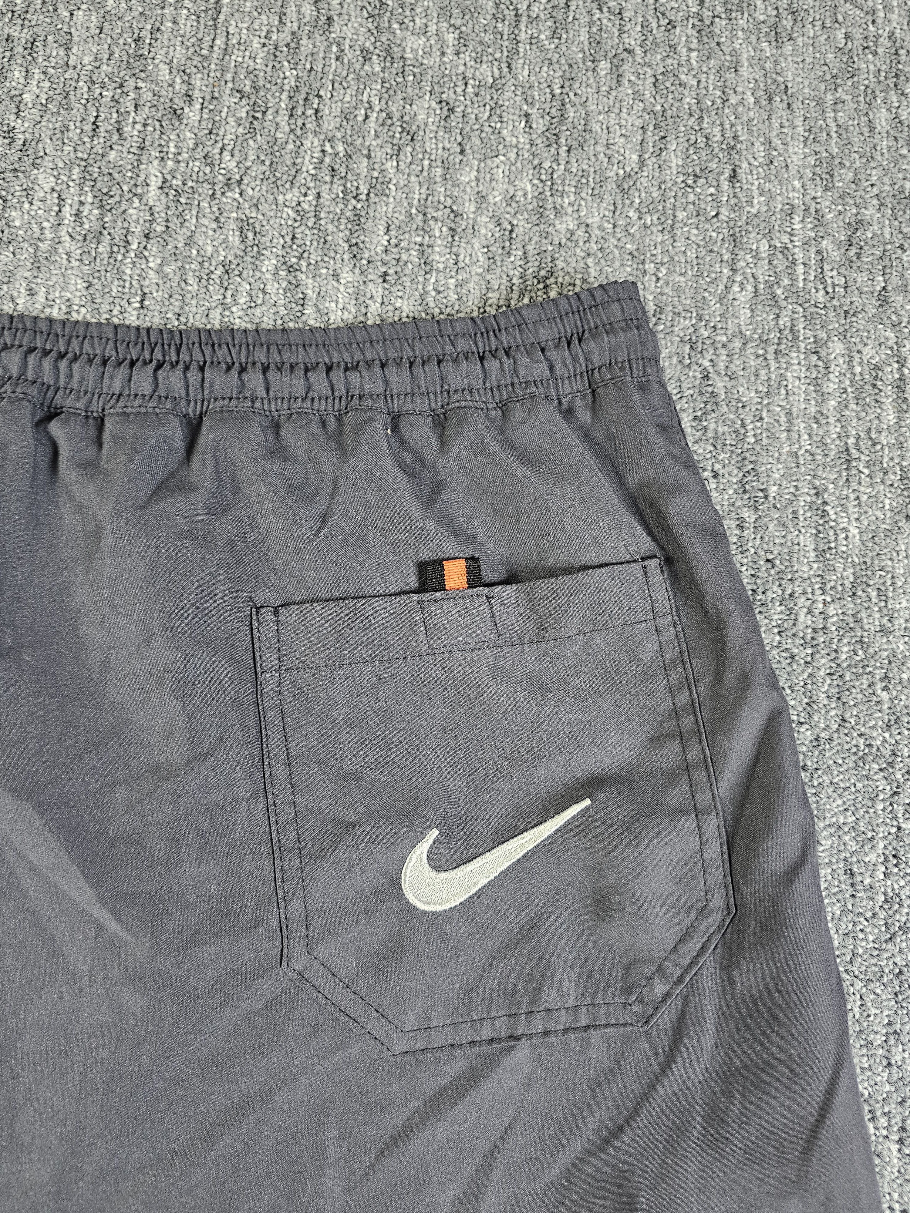 Nike Vintage 90s Nike Premier Cargo Shorts XL Gray Baggy Swoosh Size US 42 / EU 58 - 3 Thumbnail