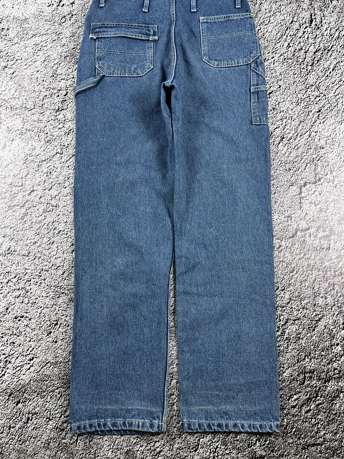 Vintage Vintage 90s Bellys denim bib overall workwear style size 31 Size 31" - 3 Thumbnail
