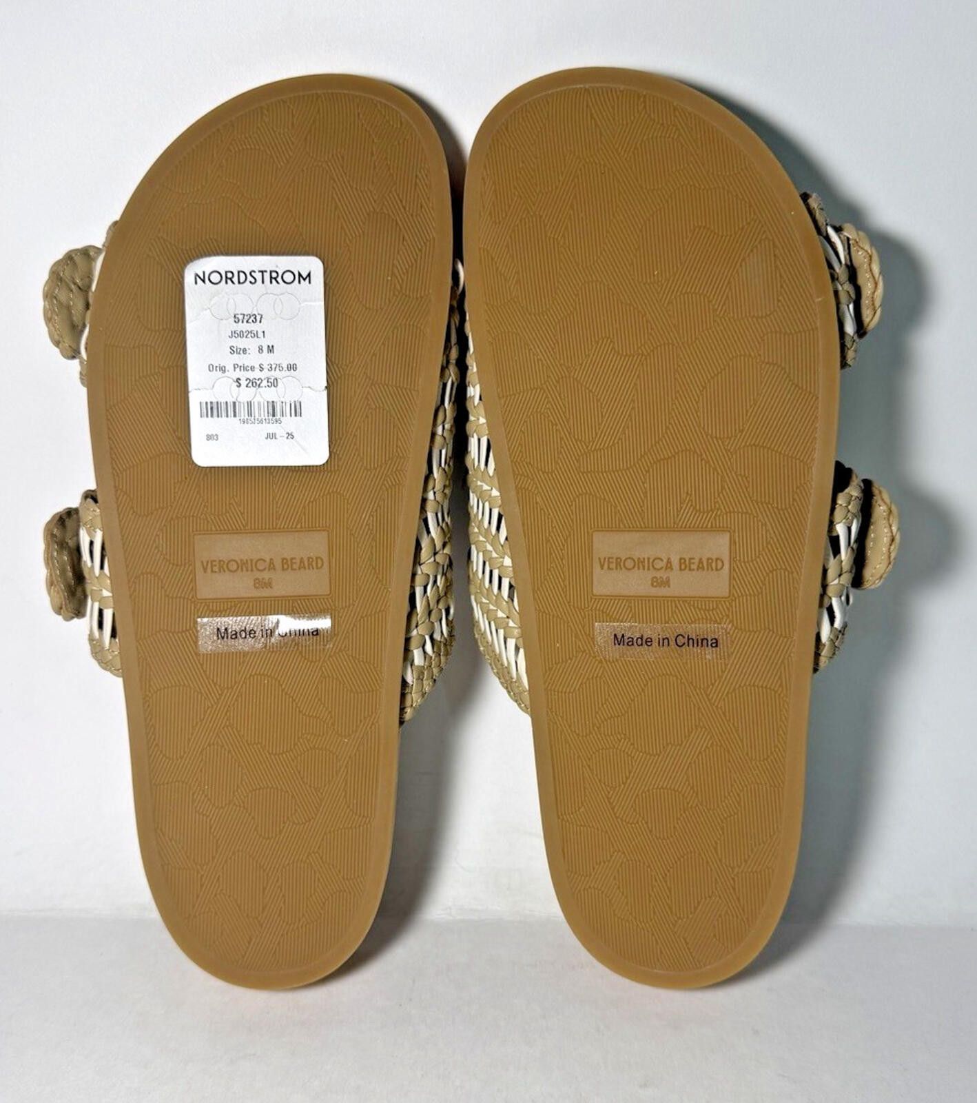 Other VERONICA BEARD Prue Woven Two Strap Sandal Beige Size US 8 / IT 38 - 5 Thumbnail