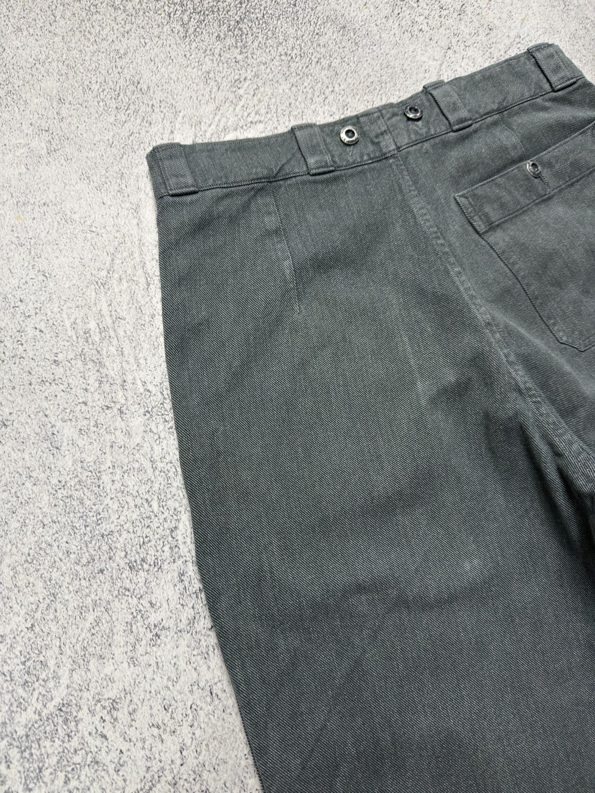 Vintage Vintage Swiss Army Salt & Pepper Denim Work Trousers Pants Size US 34 / EU 50 - 17 Thumbnail
