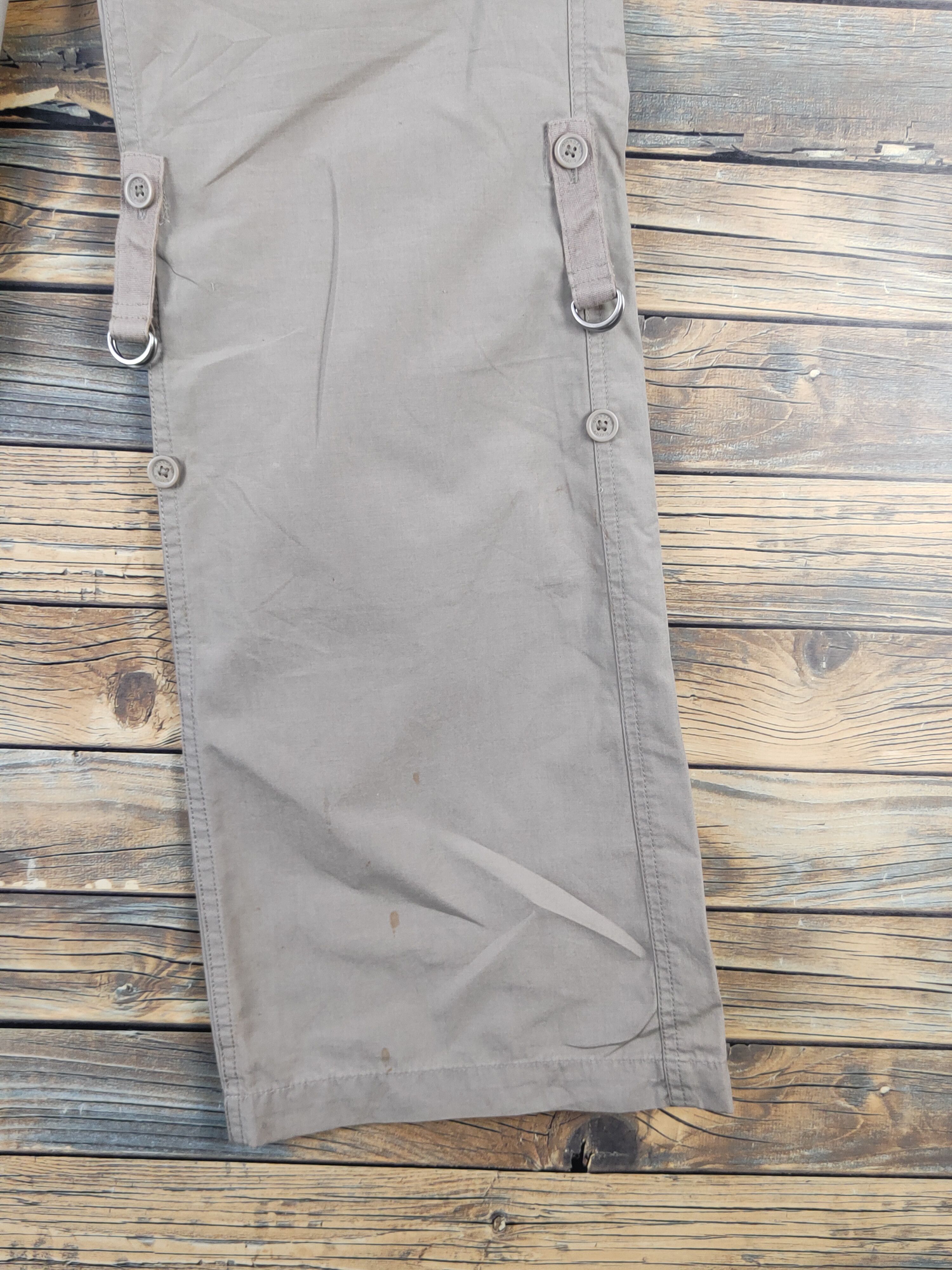 Giordano Giordano Khaki Multipocket Tactical Cargo Pants #W1581 Size 29" - 6 Thumbnail