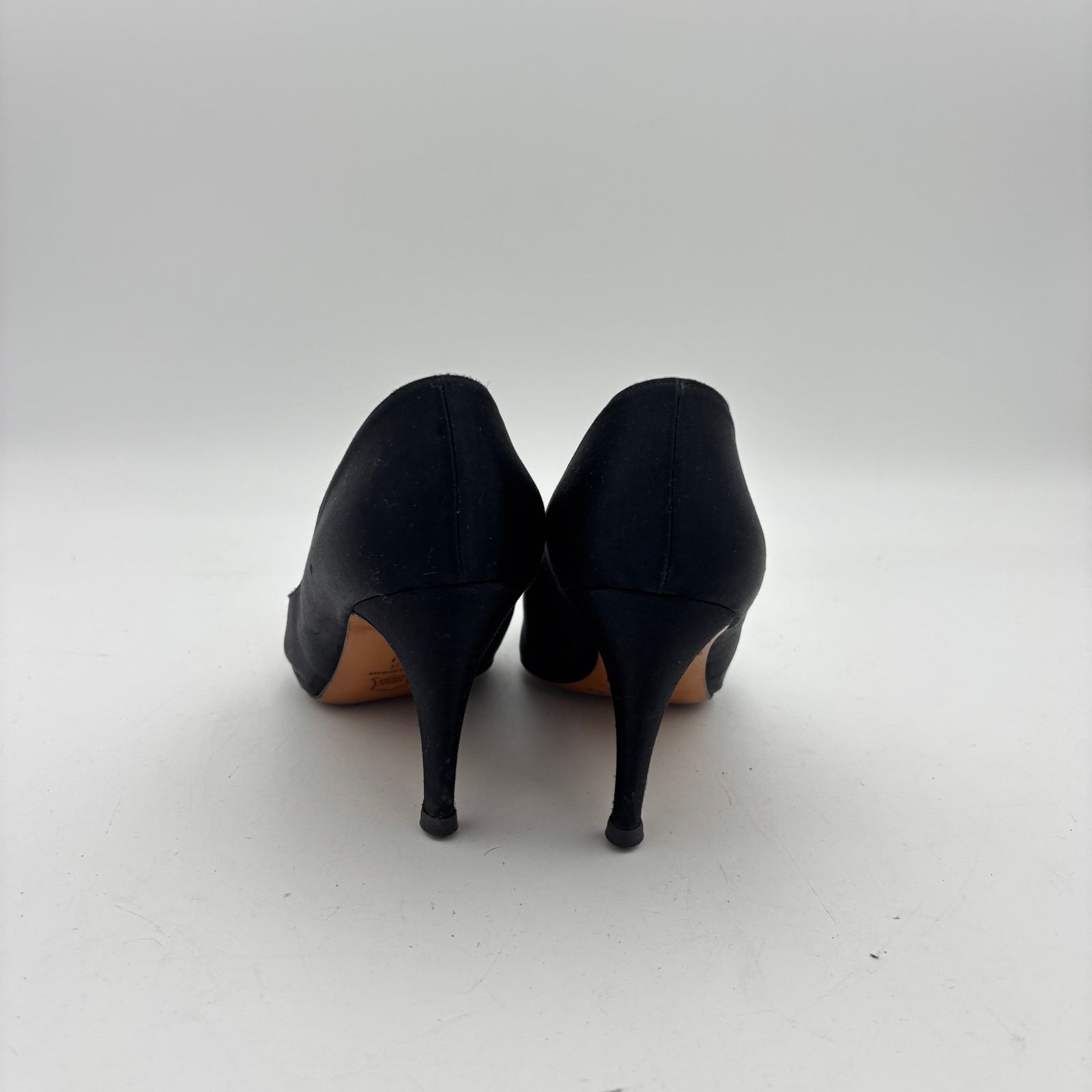 Yves Saint Laurent Yves Saint Laurent YSL Paris Satin Pumps Heels Women's 8M Size US 8 / IT 38 - 4 Thumbnail