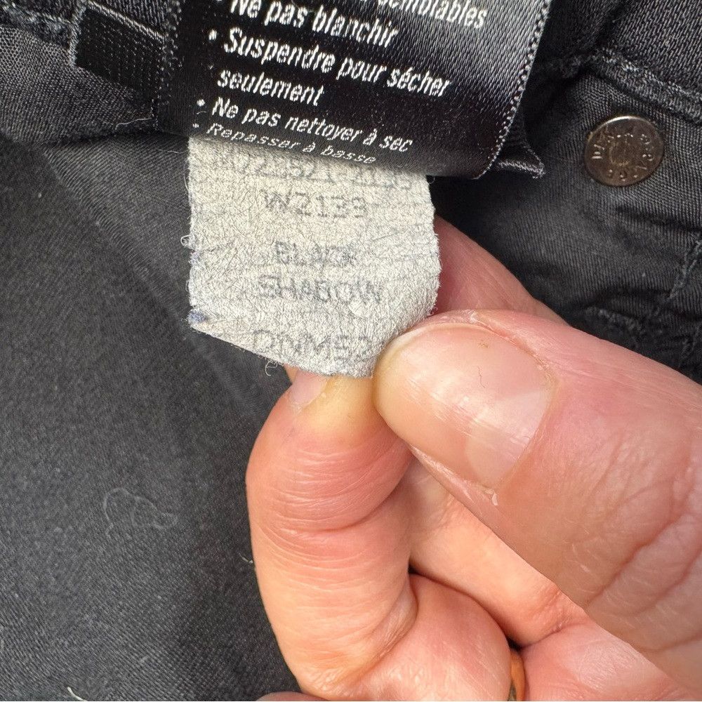 Paige PAIGE Croft Jeans in Black Shadow Size 29 Size US 29 - 7 Thumbnail