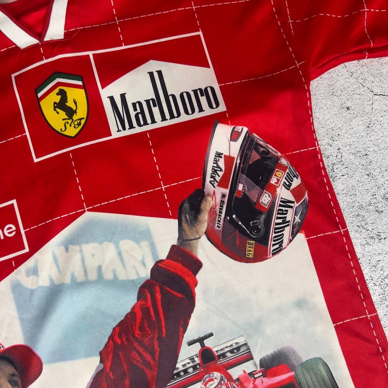 Ferrari Michael Schumacher Ferrari Marlboro Polo Red Men's Size S’ Size US S / EU 44-46 / 1 - 6 Thumbnail