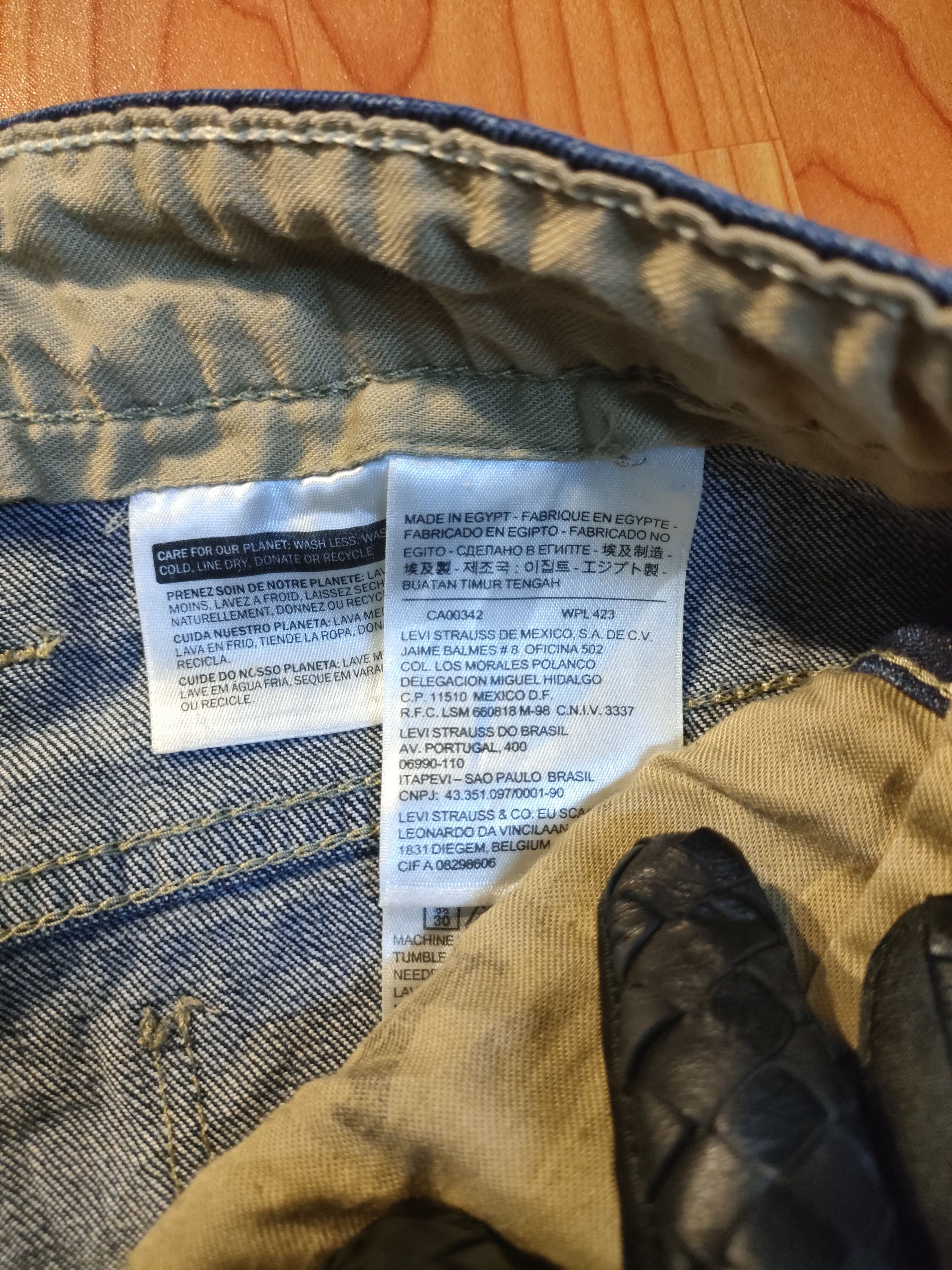 Levi's × Levi's Vintage Clothing Levi's 508 Patented May1873 Size US 30 / EU 46 - 8 Thumbnail