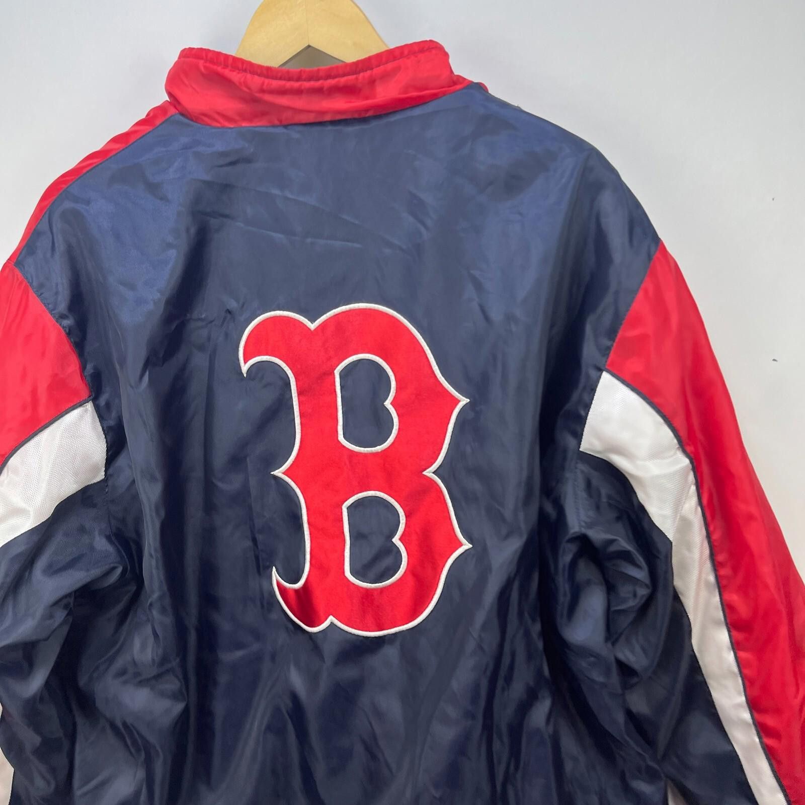 MLB intage Boston Red Sox Reversible Jacket MLB Large Size ONE SIZE - 8 Thumbnail