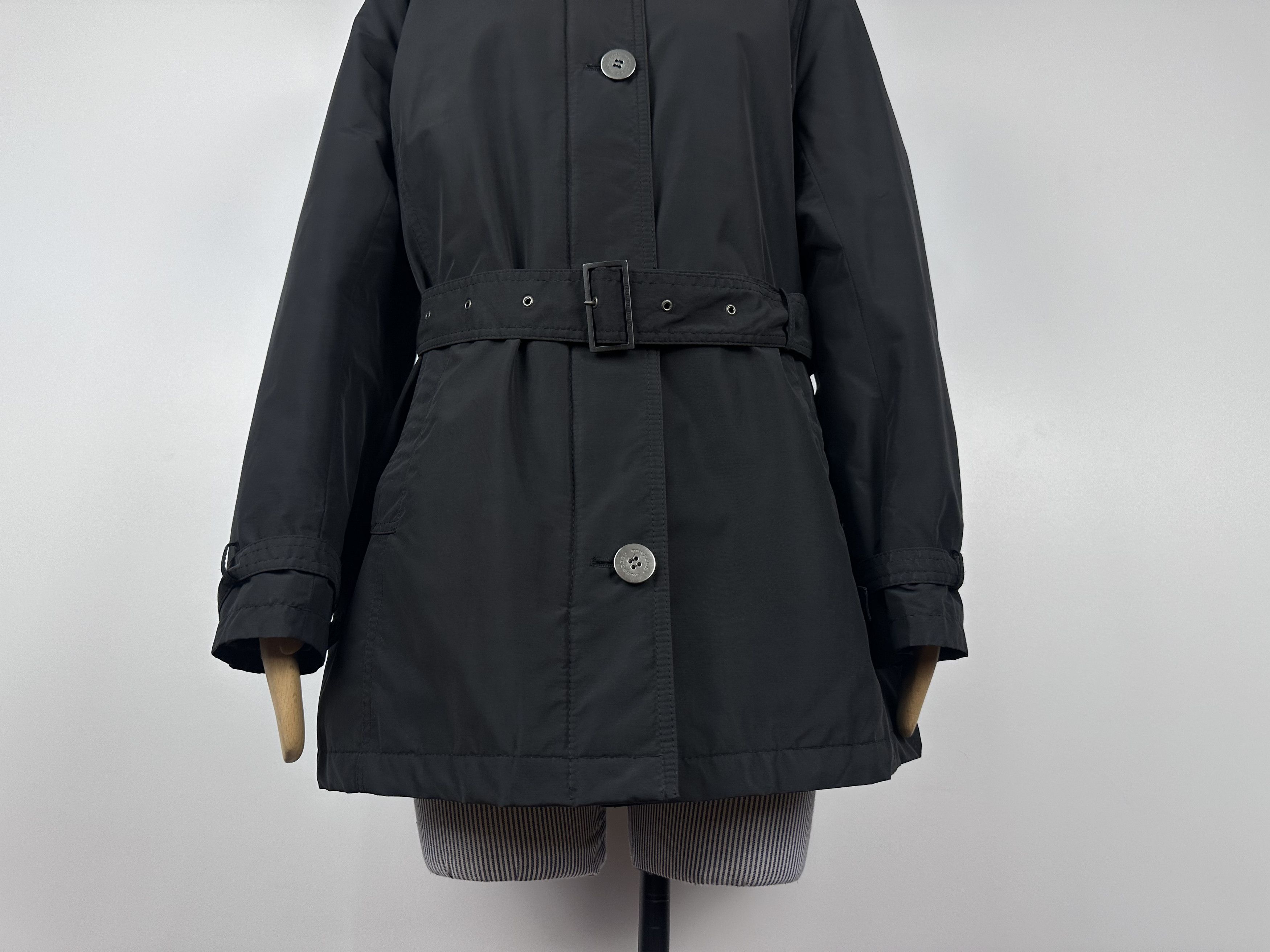 Burberry × Grailed Burberry London Women's Trench Coat Black Jacket Size 40 Size S / US 4 / IT 40 - 4 Thumbnail