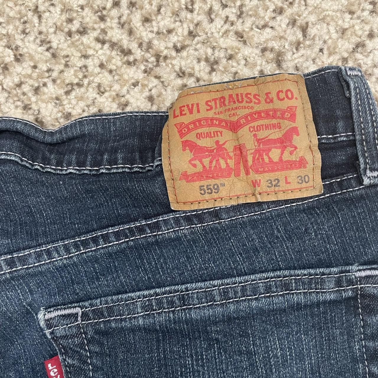 Levi's Levis 559s in dark blue wash, Size 32x30 Size US 32 / EU 48 - 3 Thumbnail