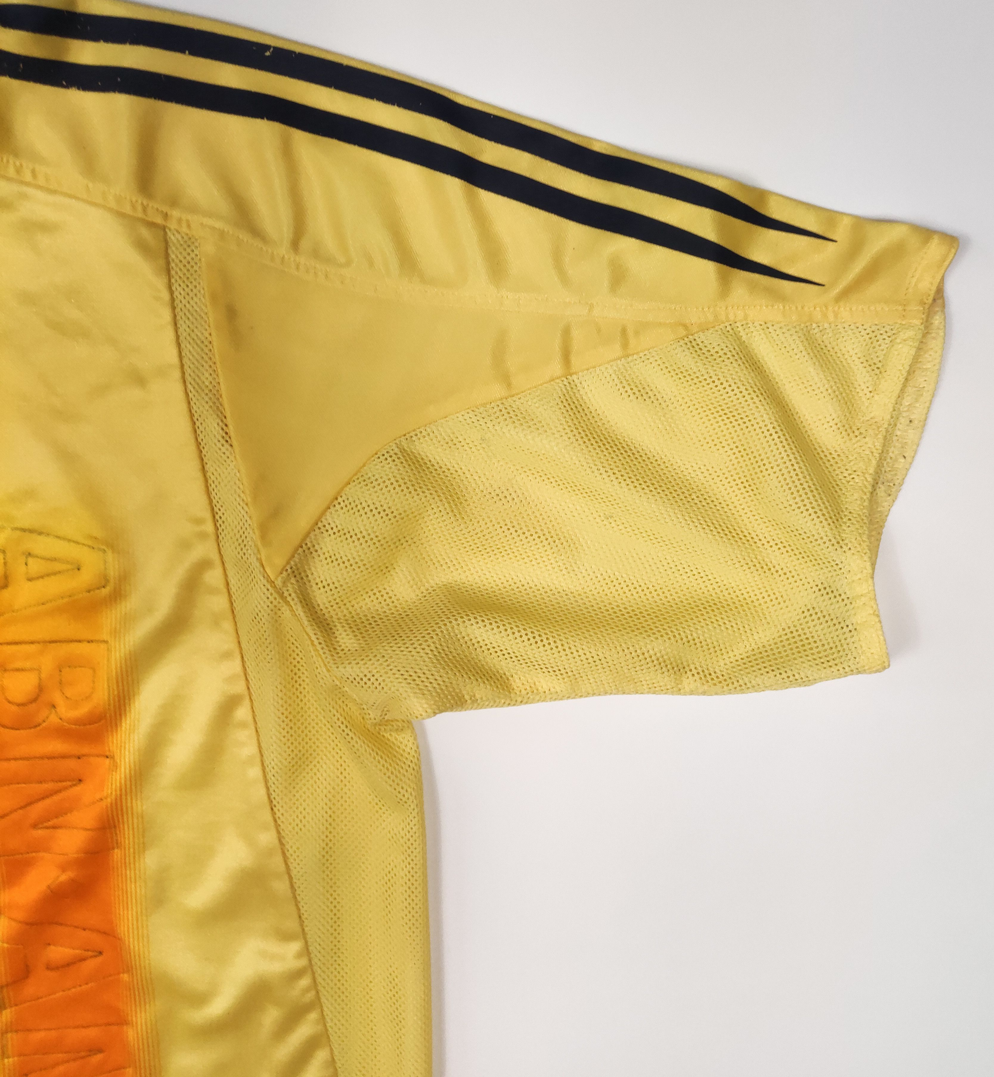Adidas Ajax Amsterdam 2004 2005 Adidas Away Shirt Vintage Gold Size US S / EU 44-46 / 1 - 6 Thumbnail