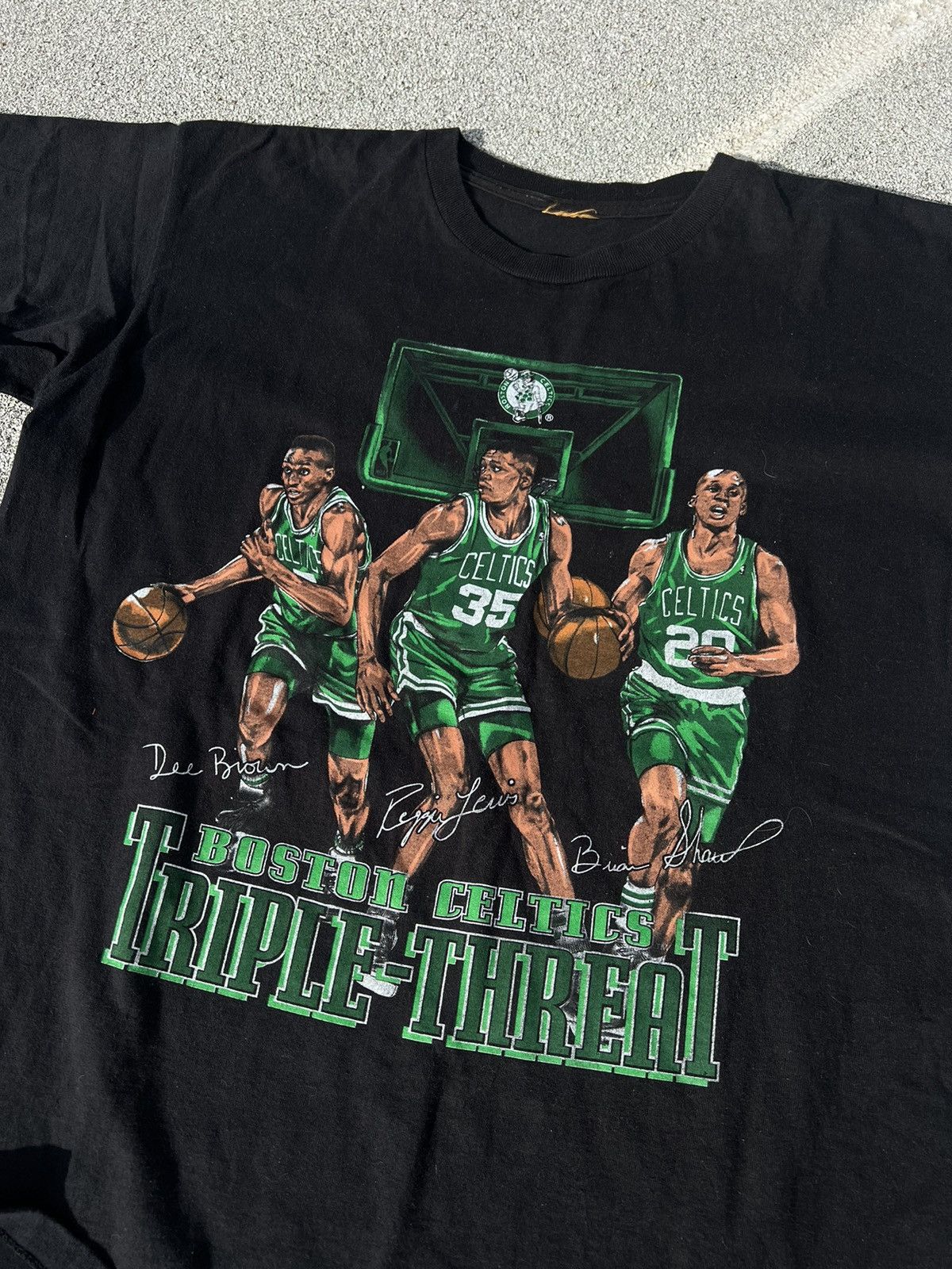 NBA × Nutmeg × Vintage Nutmeg Celtics NBA vintage 90s tee Size US L / EU 52-54 / 3 - 3 Thumbnail