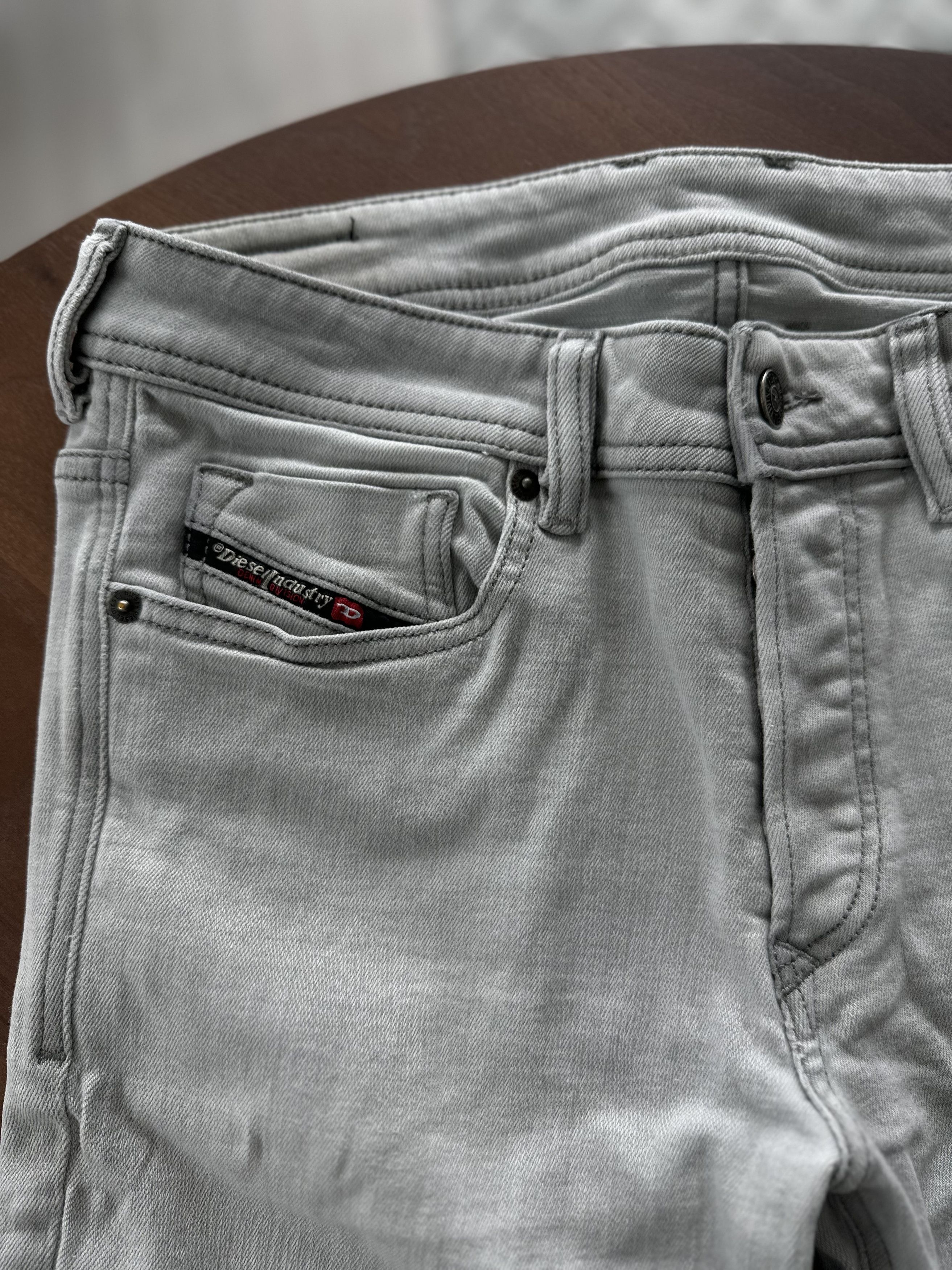 Diesel Diesel Light Gray Skinny Fit Jeans Size US 30 / EU 46 - 2 Thumbnail