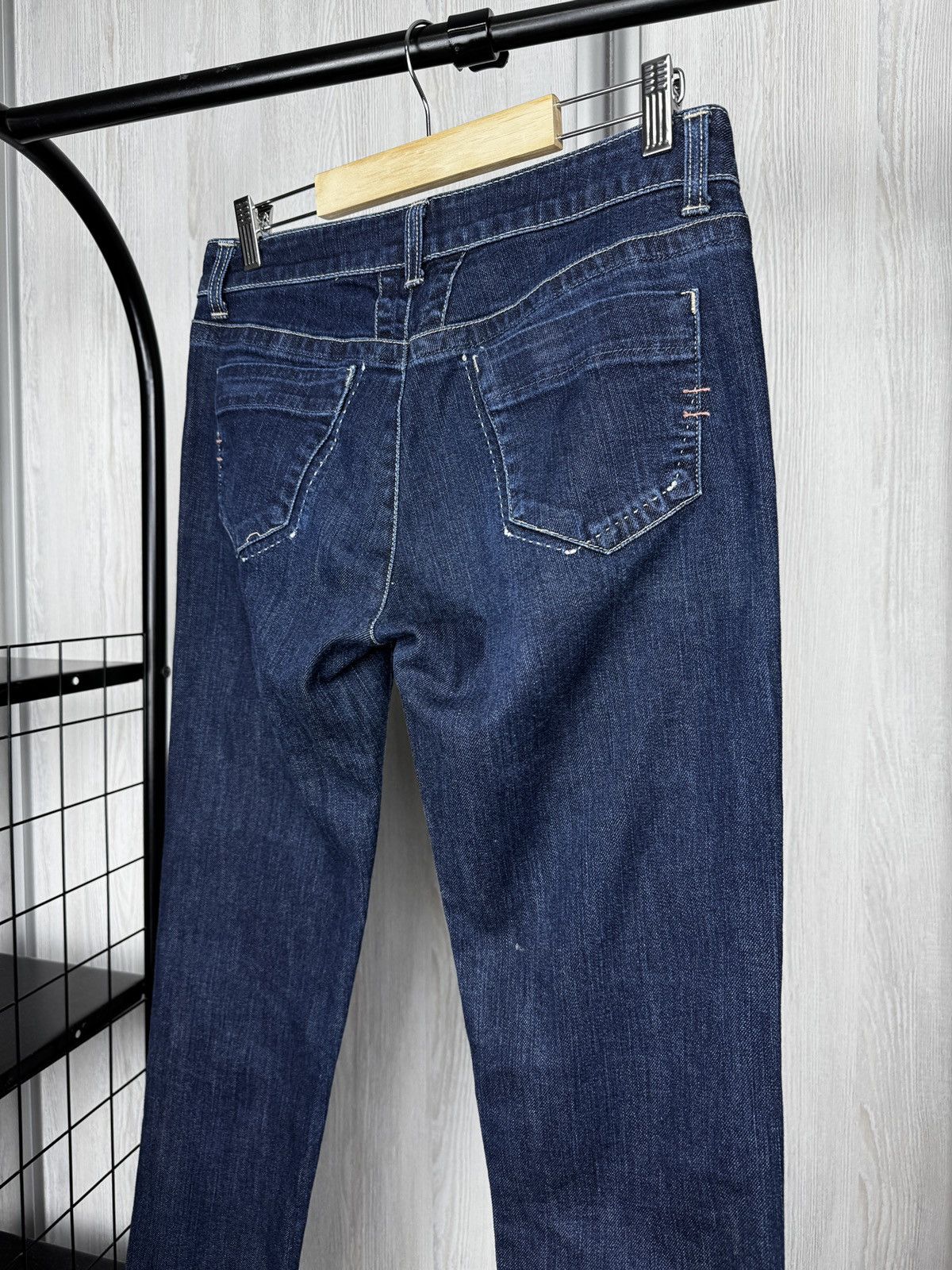 Marithe + Francois Girbaud Le Jean de Marithe Francois Girbaud New XBracket Laser Beam Size 31" - 8 Thumbnail