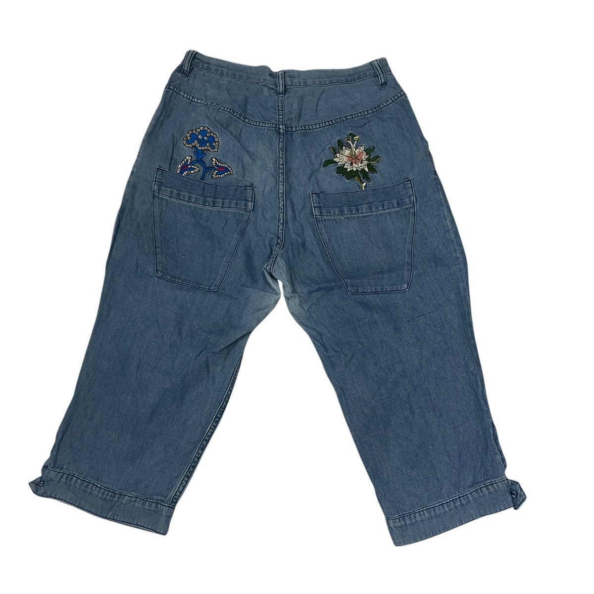 Issey Miyake Vintage Ne-net By Issey Miyake Short Denim Size US 31 - 7 Thumbnail