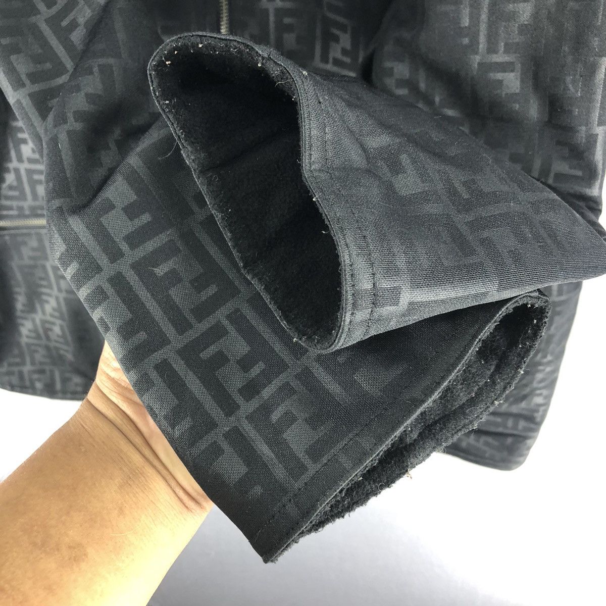 Fendi Vintage 90's Fendi Zucca Monogram Reversible Jacket Size US XL / EU 56 / 4 - 18 Thumbnail