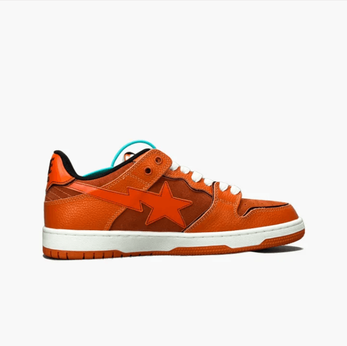 Bape ABATHINGAPE low cut board shoes for men Size US 8 / EU 41 - 2 Thumbnail