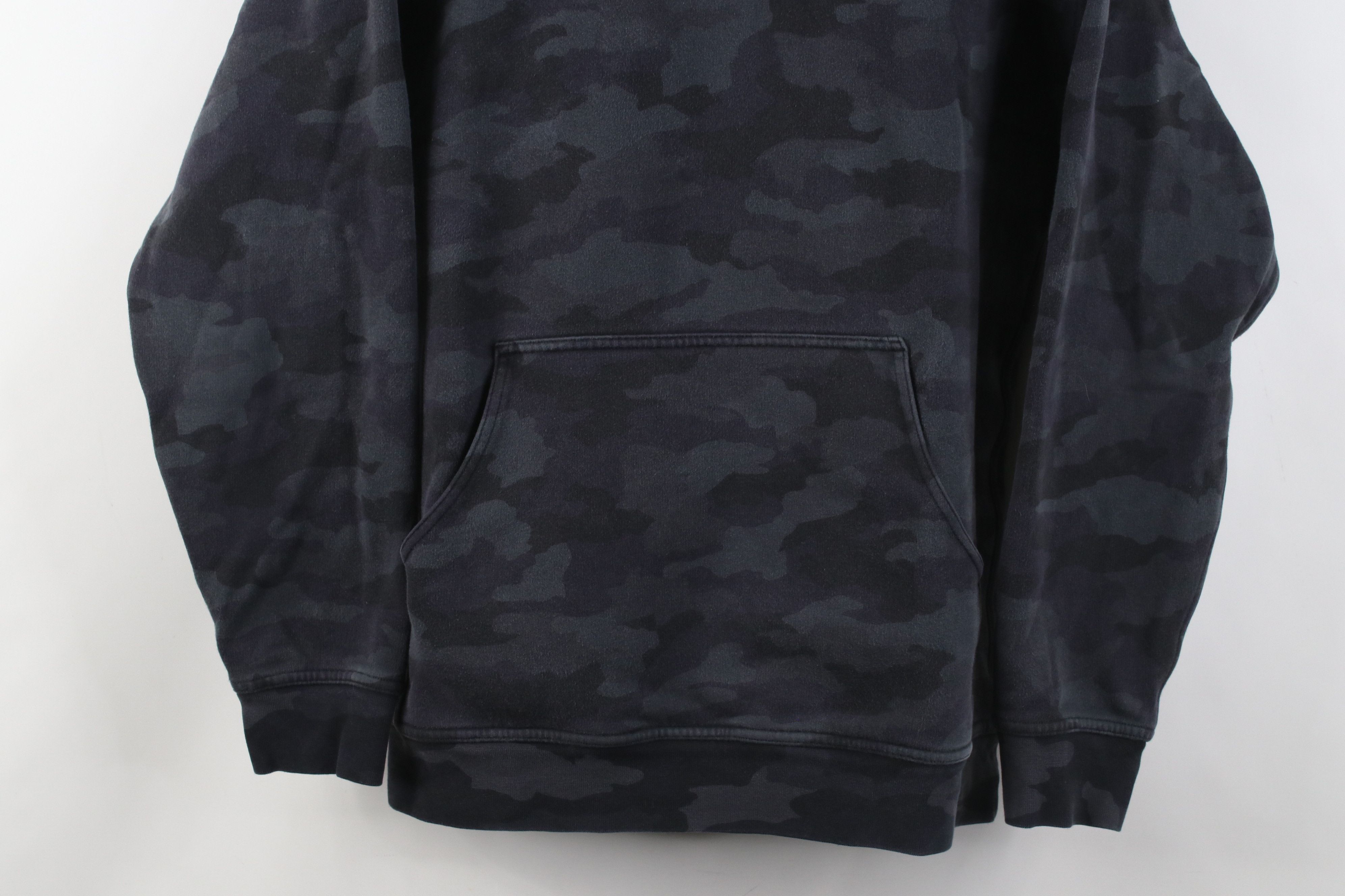 Lululemon Lululemon Yours Gym Yoga Hoodie Sweatshirt Gray Camouflage Size L / US 10 / IT 46 - 3 Thumbnail