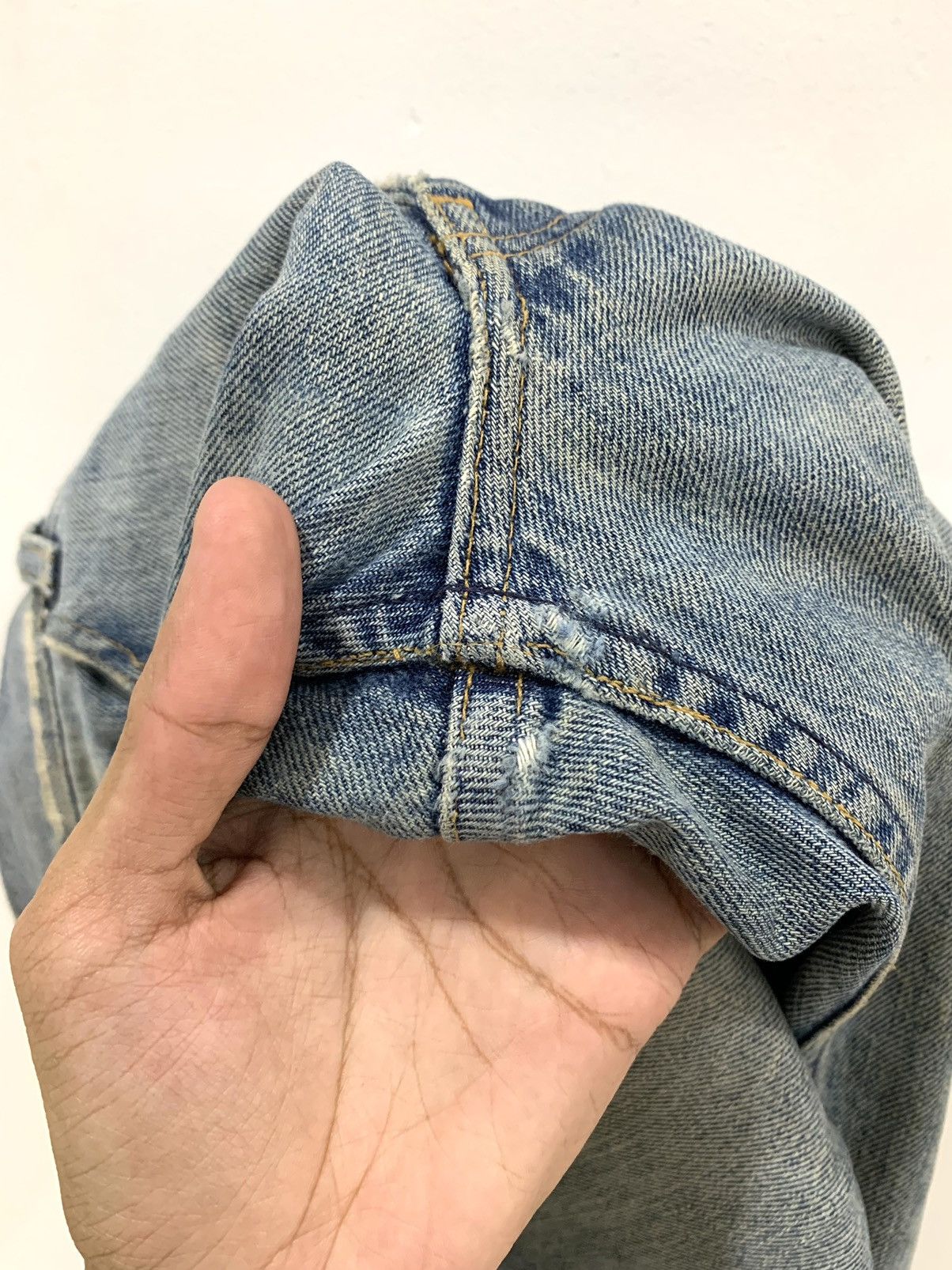 Helmut Lang Vintage Helmut Lang Low Waist Contour Fit Denim Jeans Size US 30 / EU 46 - 19 Thumbnail