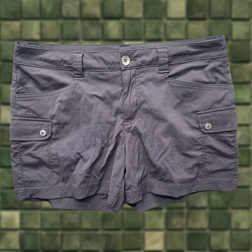 Eddie Bauer Eddie Bauer Travex Shorts Womens 8 Mid Rise Cargo Hiking Outdoors Belted? No. Size 30" / US 8 / IT 44 - 1 Thumbnail