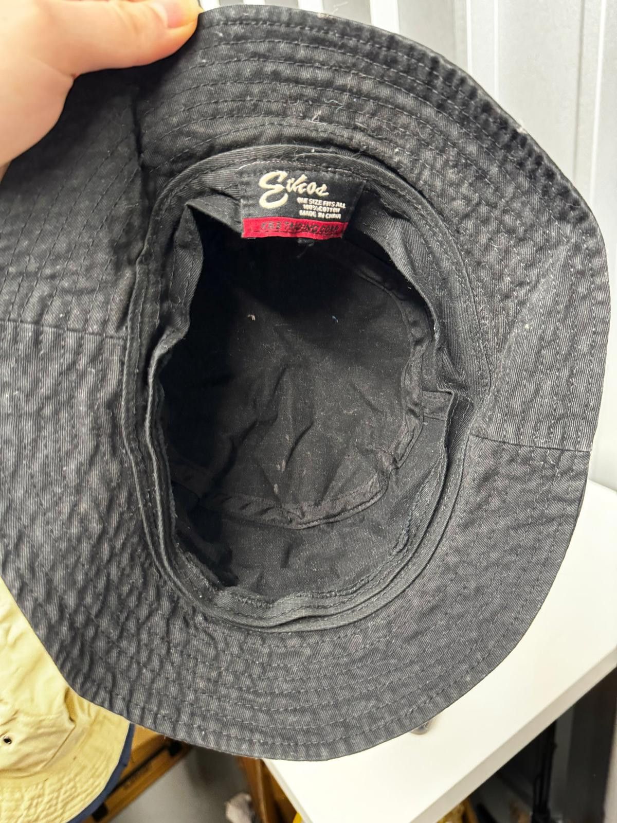 Ethos Stylish Black Bucket Hat Size ONE SIZE - 4 Thumbnail