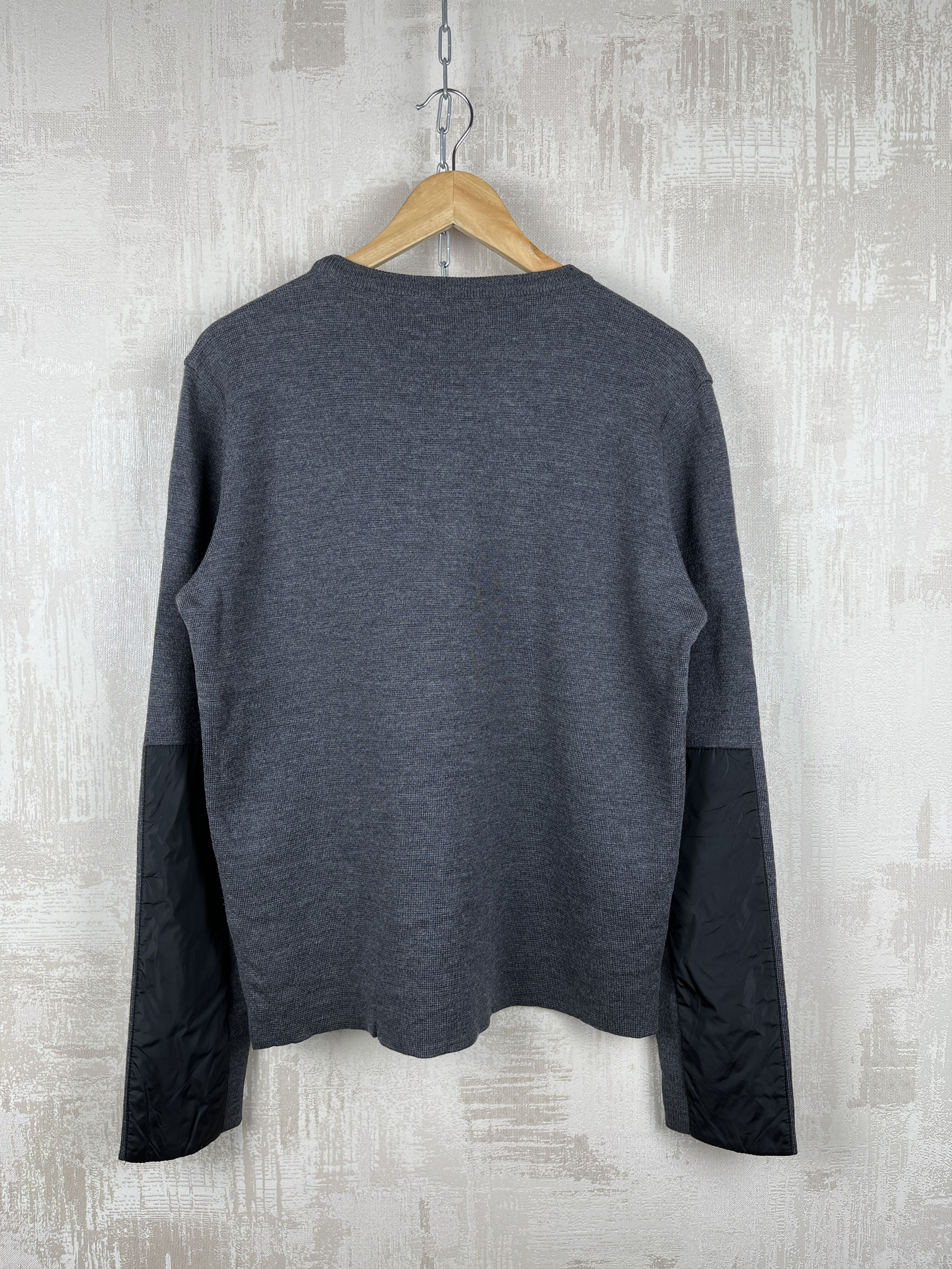 Prada 00's PRADA Milano Wool Nylon Crew Neck Sweater Size US M / EU 48-50 / 2 - 14 Thumbnail