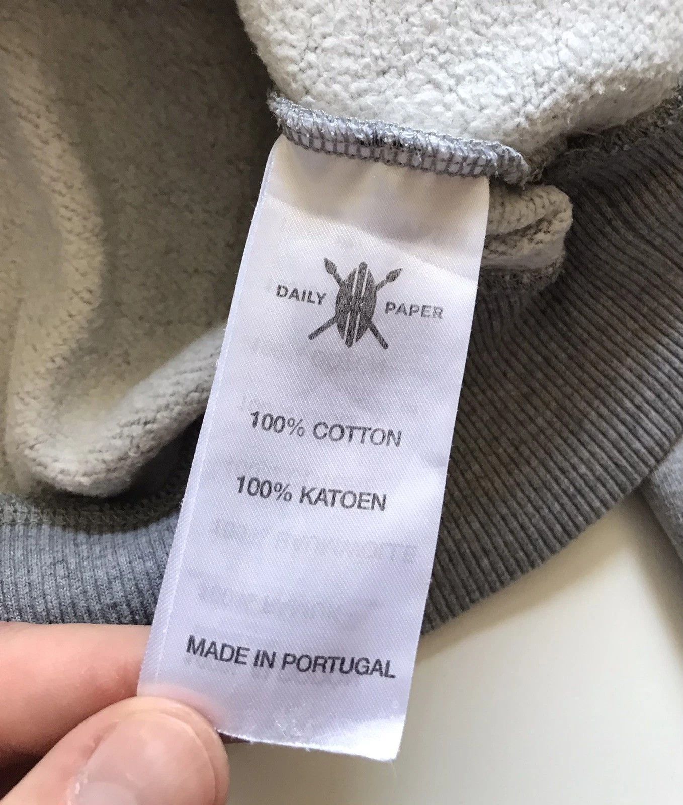 Daily Paper Daily Paper Captain Hoodie Mens Sz M Gray Size US M / EU 48-50 / 2 - 7 Thumbnail