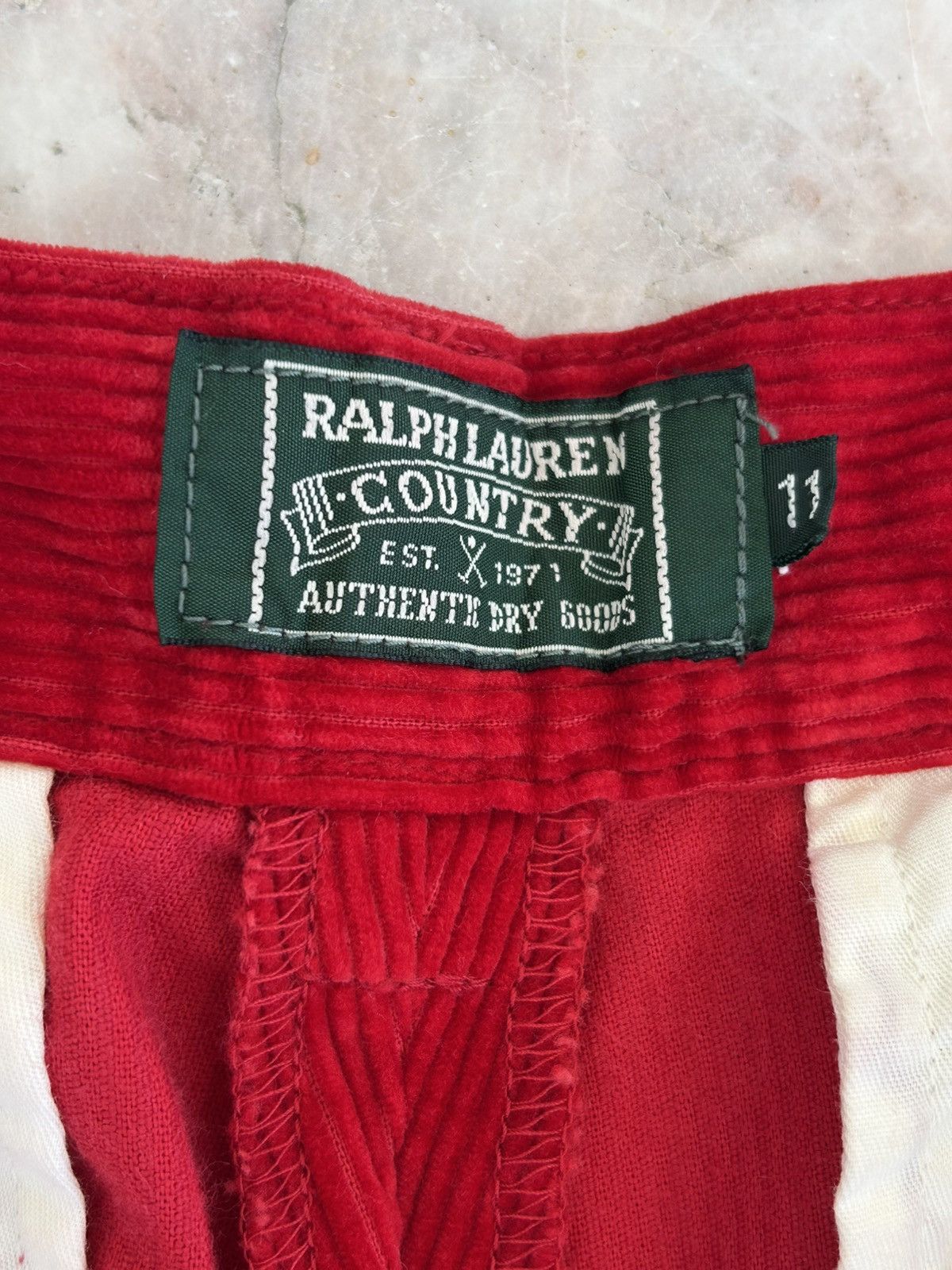 Ralph Lauren Ralph Lauren Country Vintage Corduroy Pants Red Size 27" / US 4 / IT 40 - 6 Thumbnail