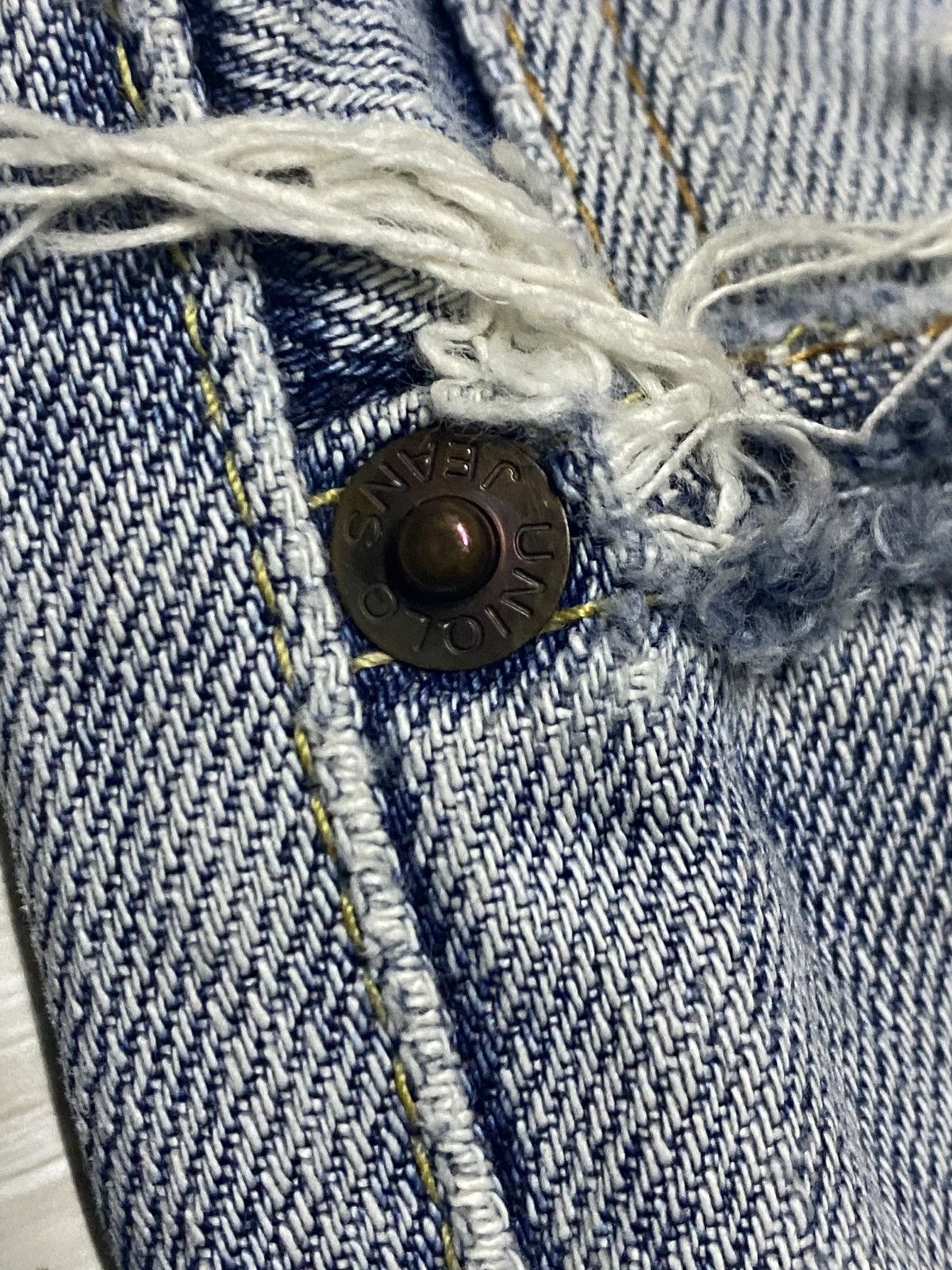Uniqlo Vintage Japanese Brand Uniqlo S002 Light Wash Jeans Size US 30 / EU 46 - 12 Thumbnail