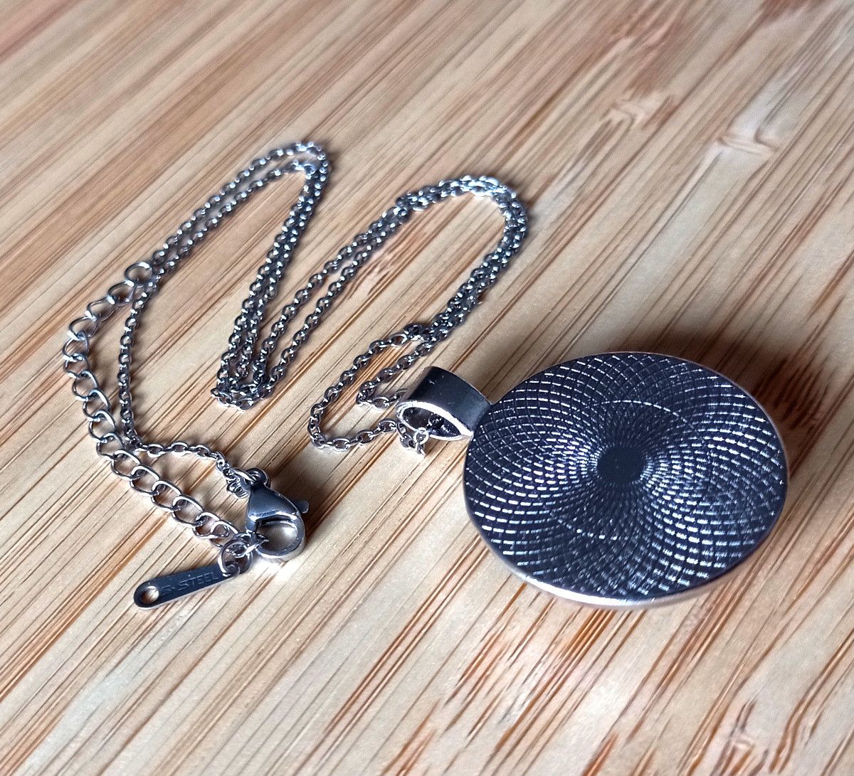 Hysteric Glamour × Japanese Brand × Vintage Punk Tiny Planet Saturn Stainless Steel Silver Necklace RARE Size ONE SIZE - 4 Thumbnail