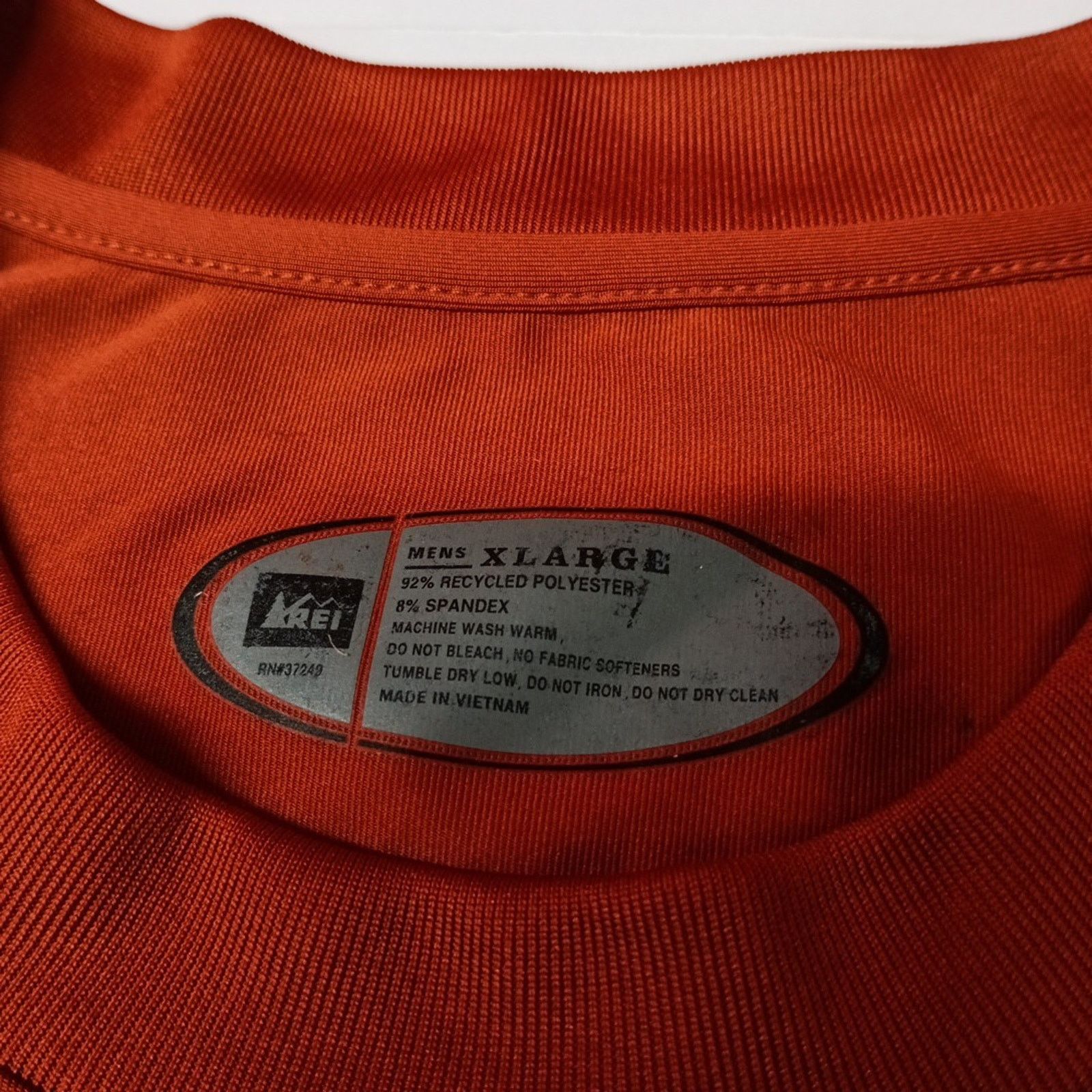 Rei REI Long Sleeve OXT Tech Tee T-Shirt Men's Size XL Red Rock Size US XL / EU 56 / 4 - 5 Thumbnail