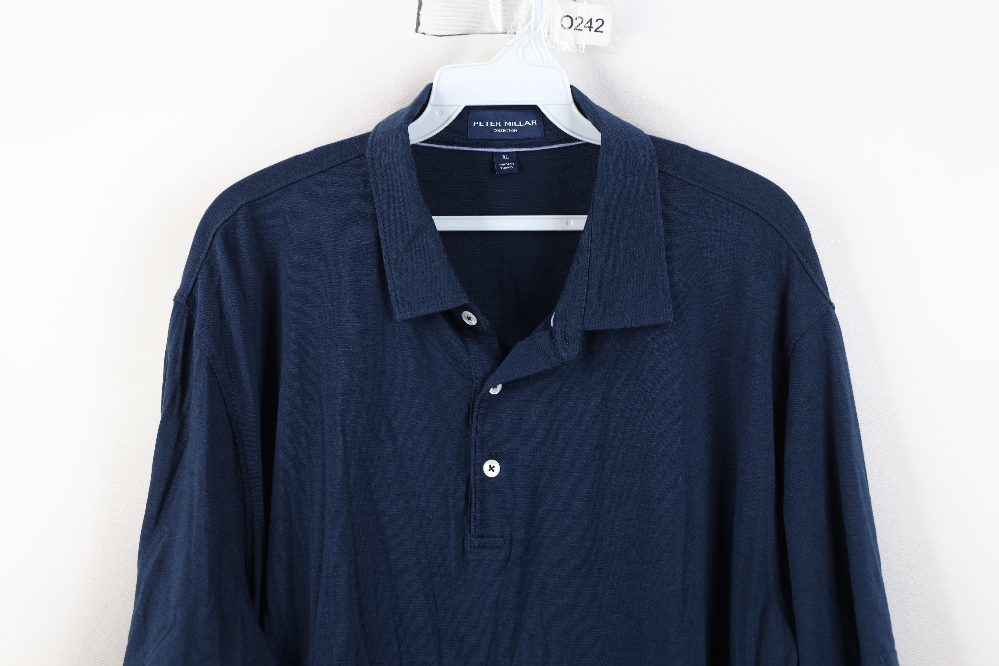 Peter Millar Peter Millar Collection Short Sleeve Collared Polo Shirt Size US XL / EU 56 / 4 - 2 Thumbnail