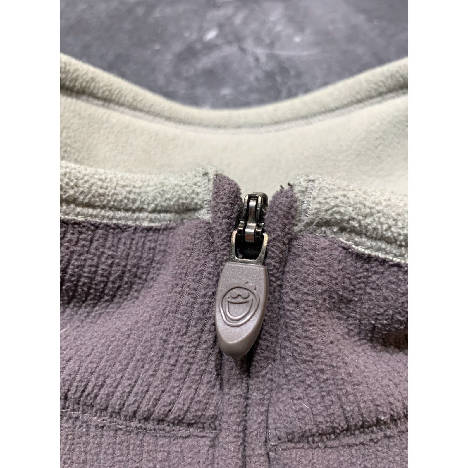 Life is Good Life is Good Women's L Brown 1/4 Zip Polyester Fleece Sweater Casual Pullover Crew Neck Long Sleeve Logo Solid Cotton Lining Classic Regular - Skin? Size L / US 10 / IT 46 - 6 Thumbnail