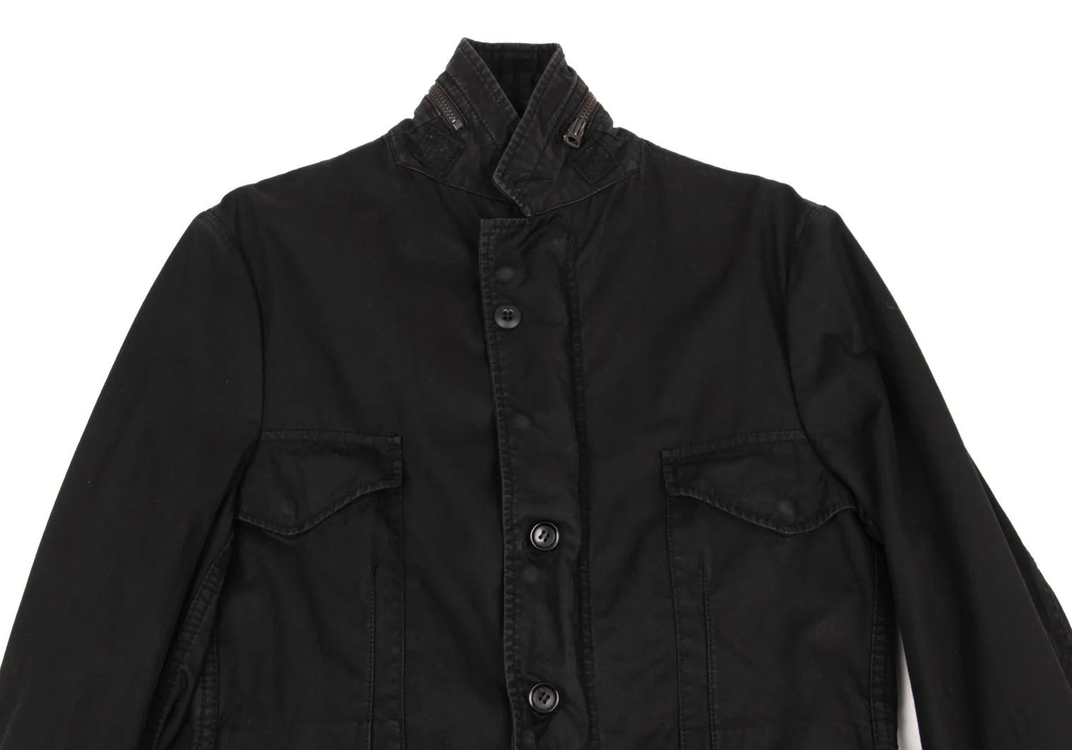 Junya Watanabe Military Jacket with Flap Pockets in Black, Size S Size US S / EU 44-46 / 1 - 2 Thumbnail