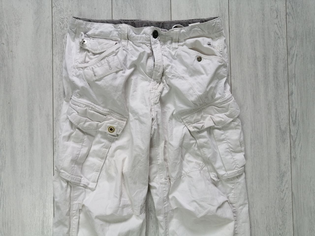 G-Star Men's cargo pants G-Star white Size 31 Size US 31 - 2 Thumbnail